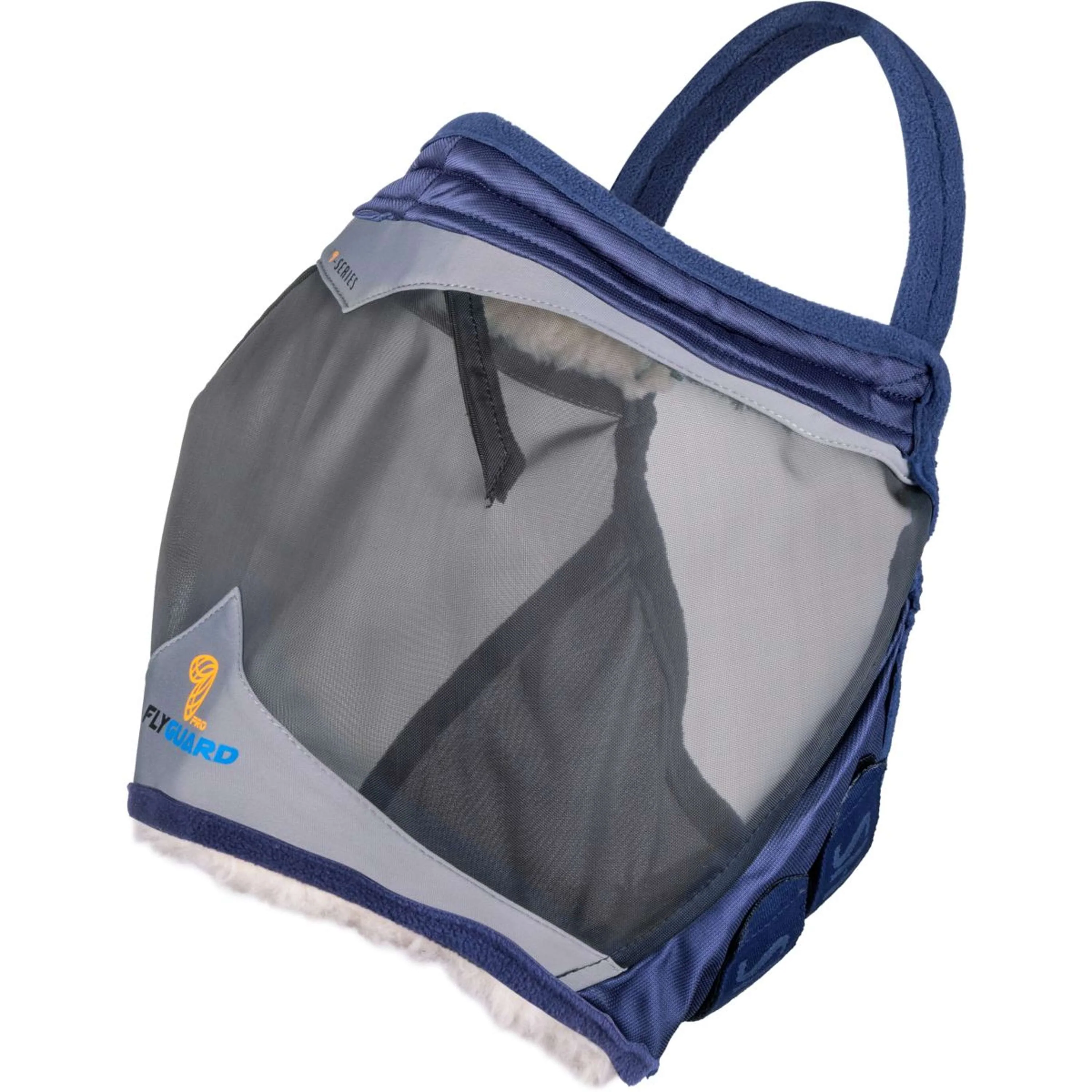 FlyGuard by Shires Maschera per Mosche Pro Fine Mesh Senza orecchie Navy - Image 2