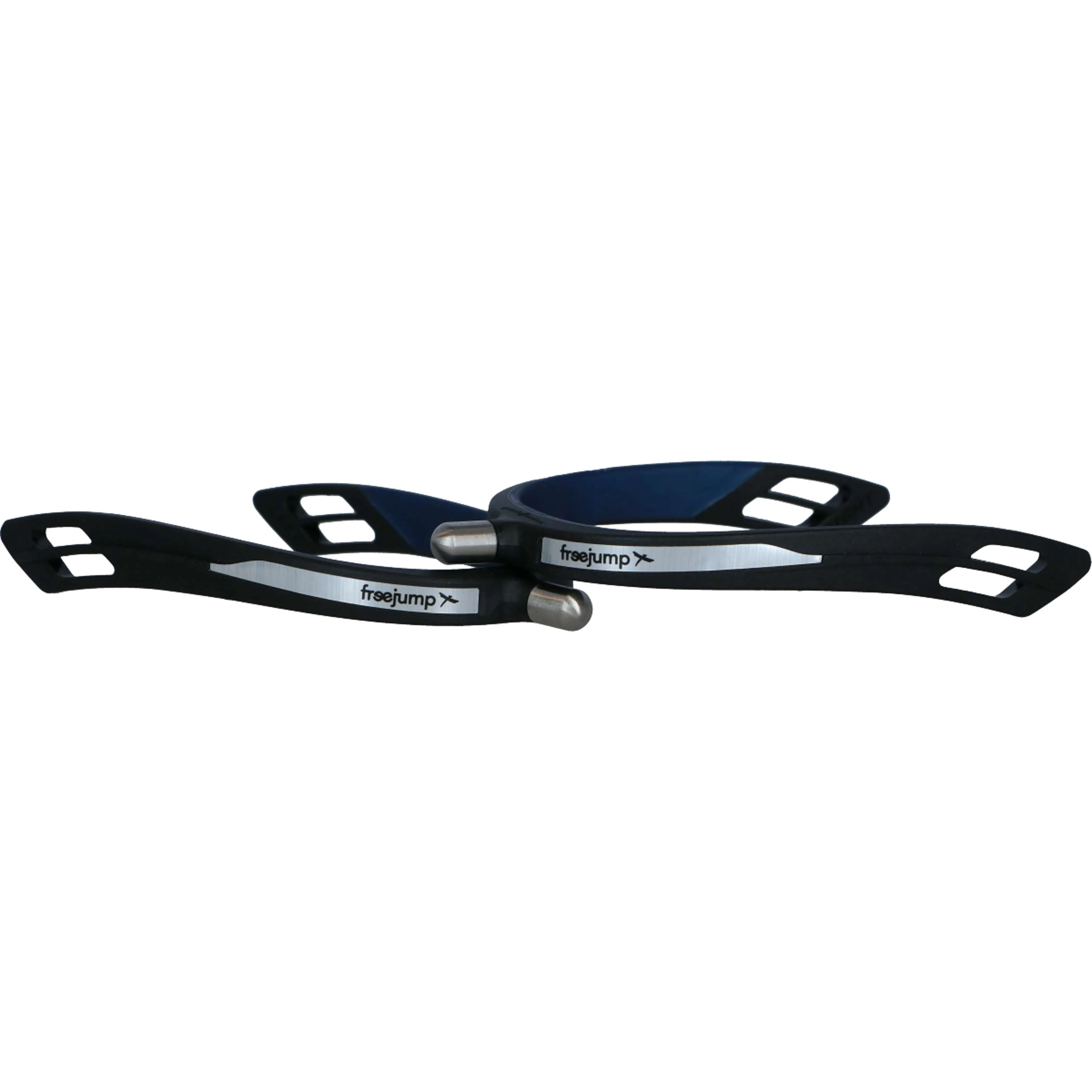 Freejump Speroni con bottone Spur'on Round End Nero/Blu perla - Image 2