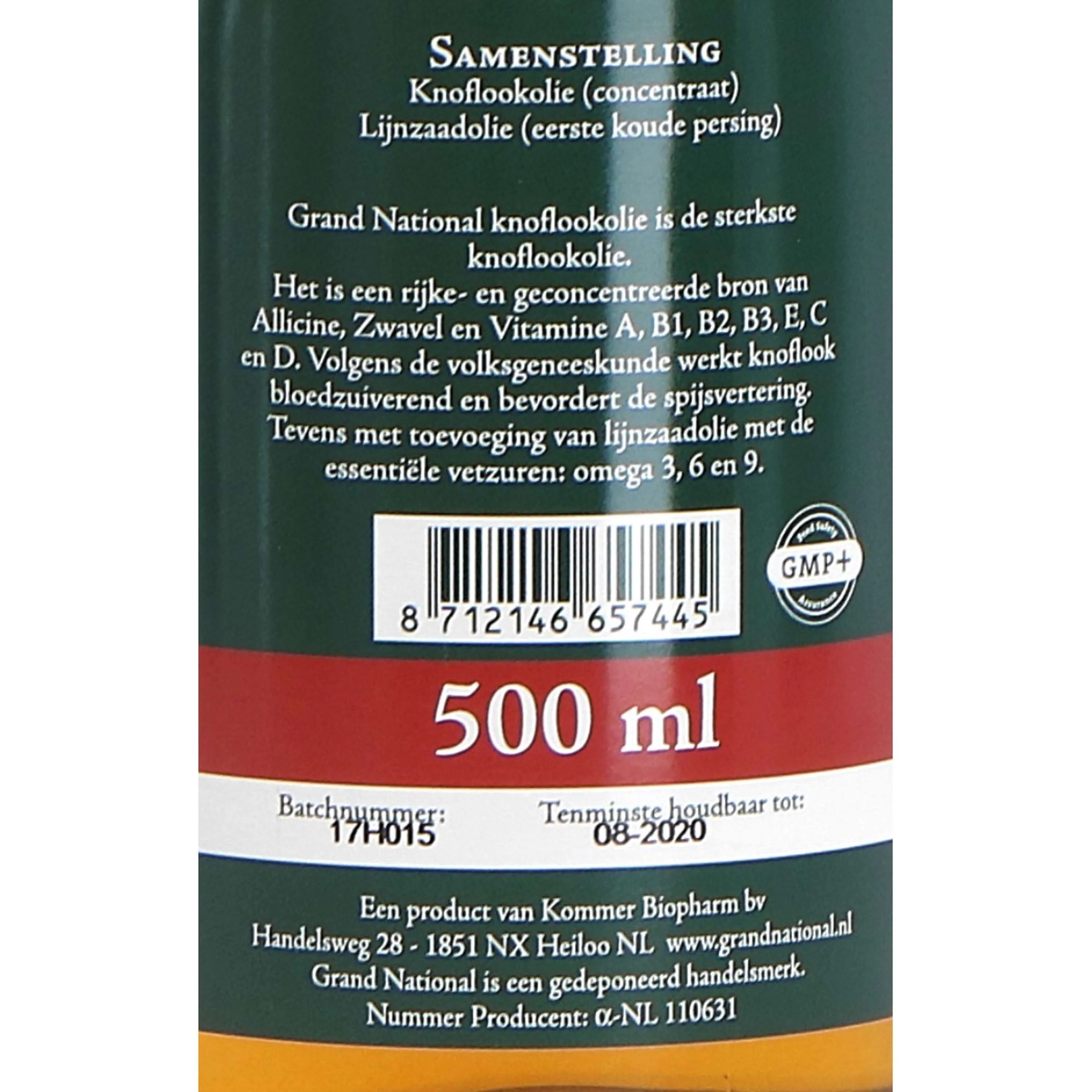 Grand National Olio d'Aglio Flacon - Image 5