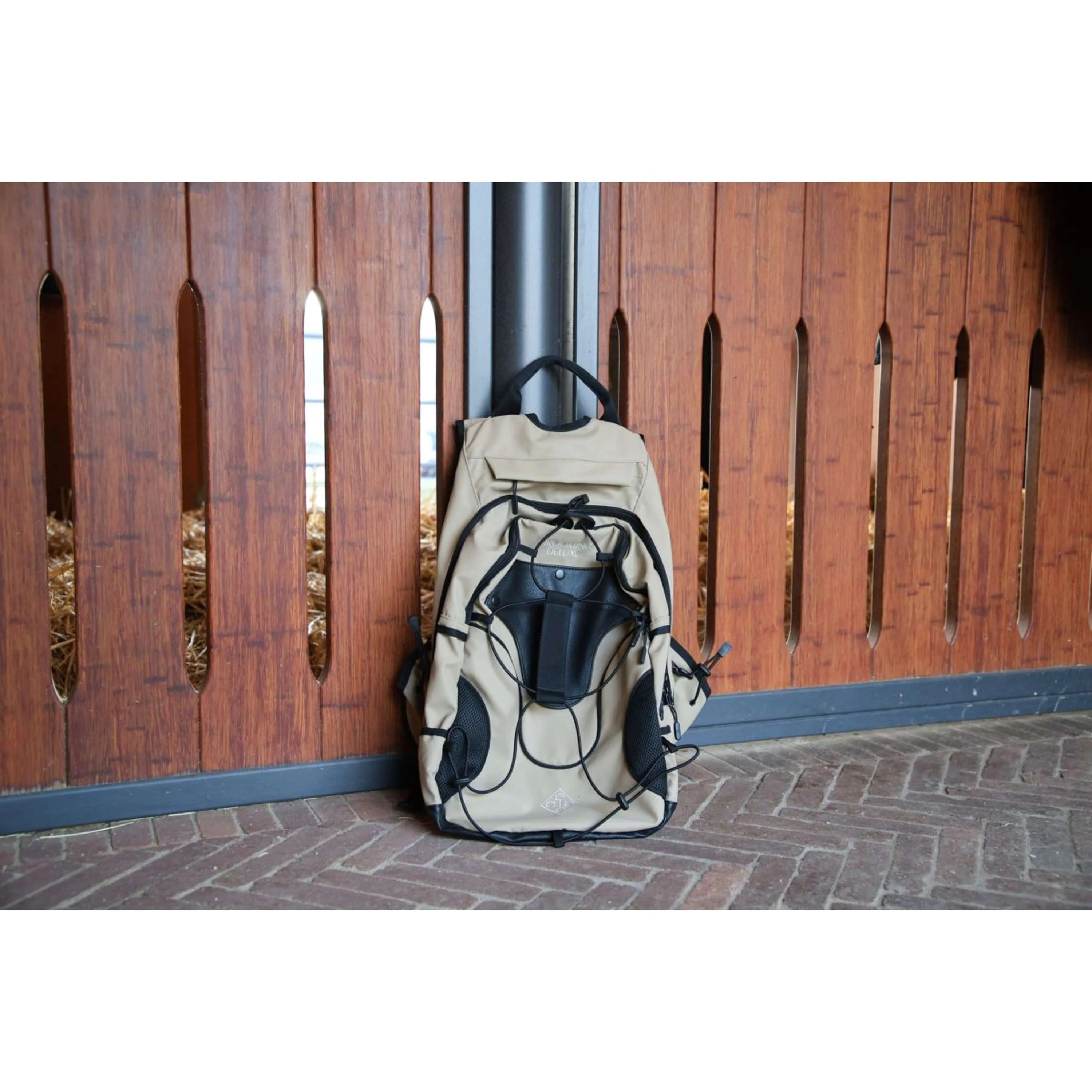 Grooming Deluxe by Kentucky Grooming Backpack Beige - Image 8