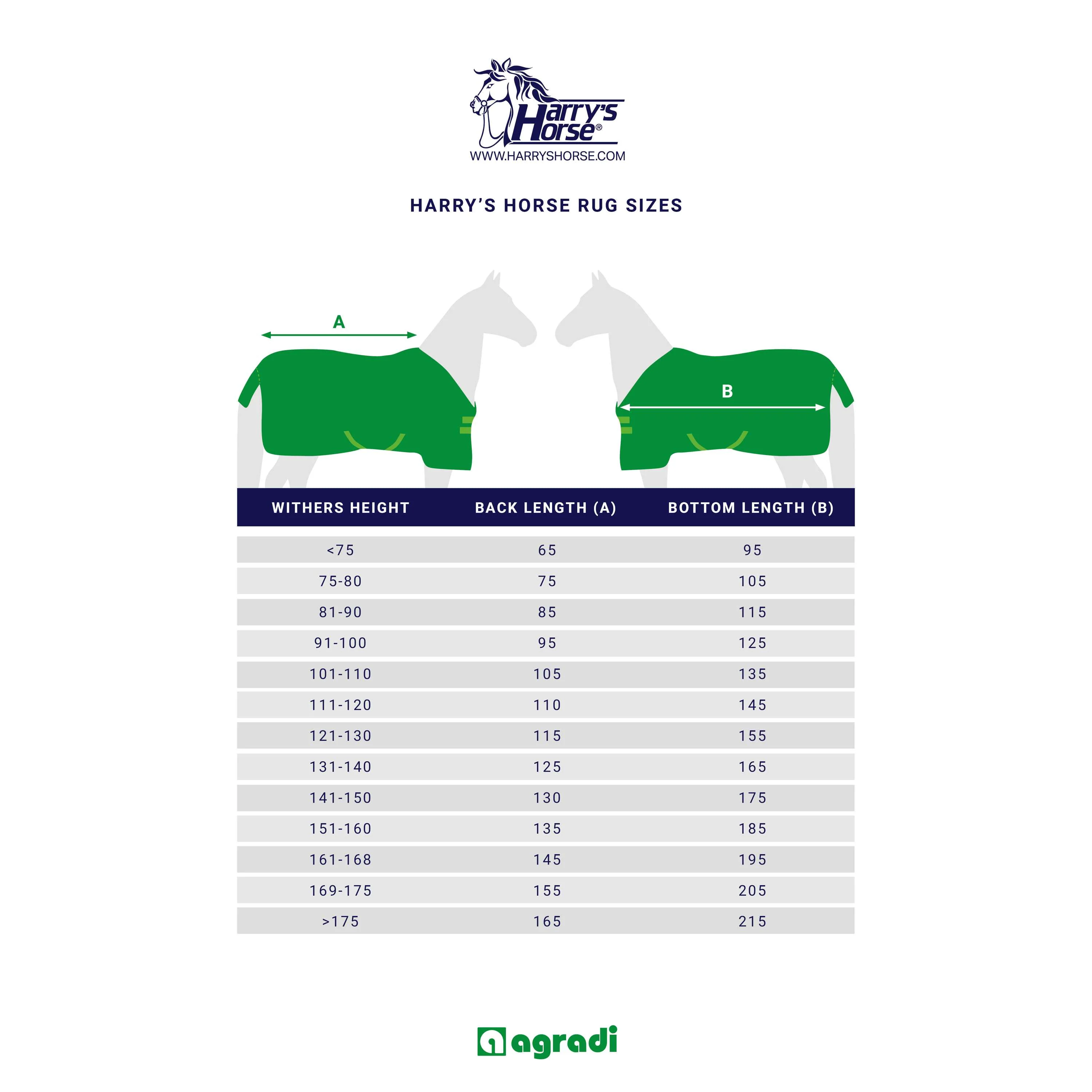 Harry's Horse Coperta da scuderia Highliner Boa Navy - Image 11