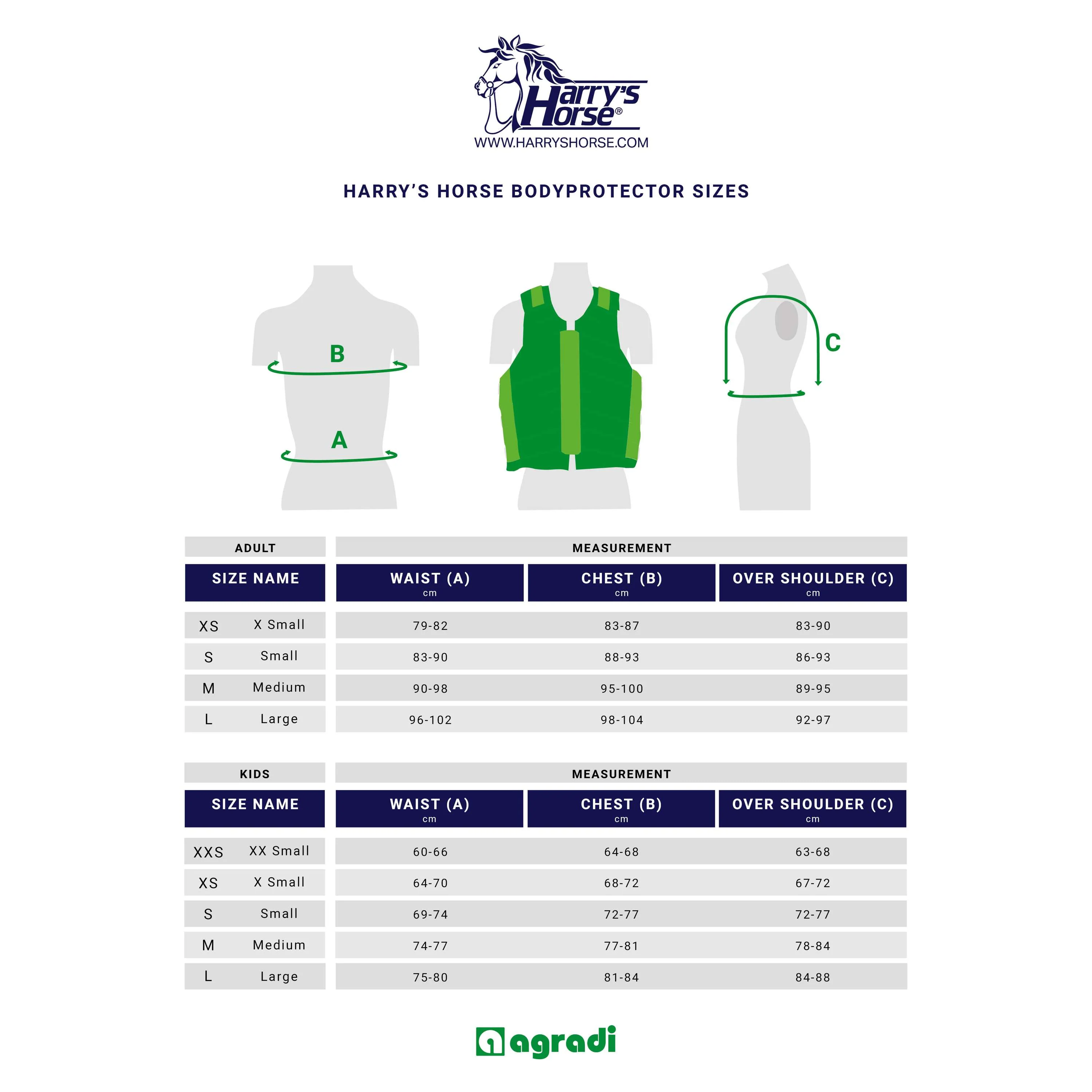 Harry's Horse Corpetto di protezione SlimFit Junior Nero - Image 5