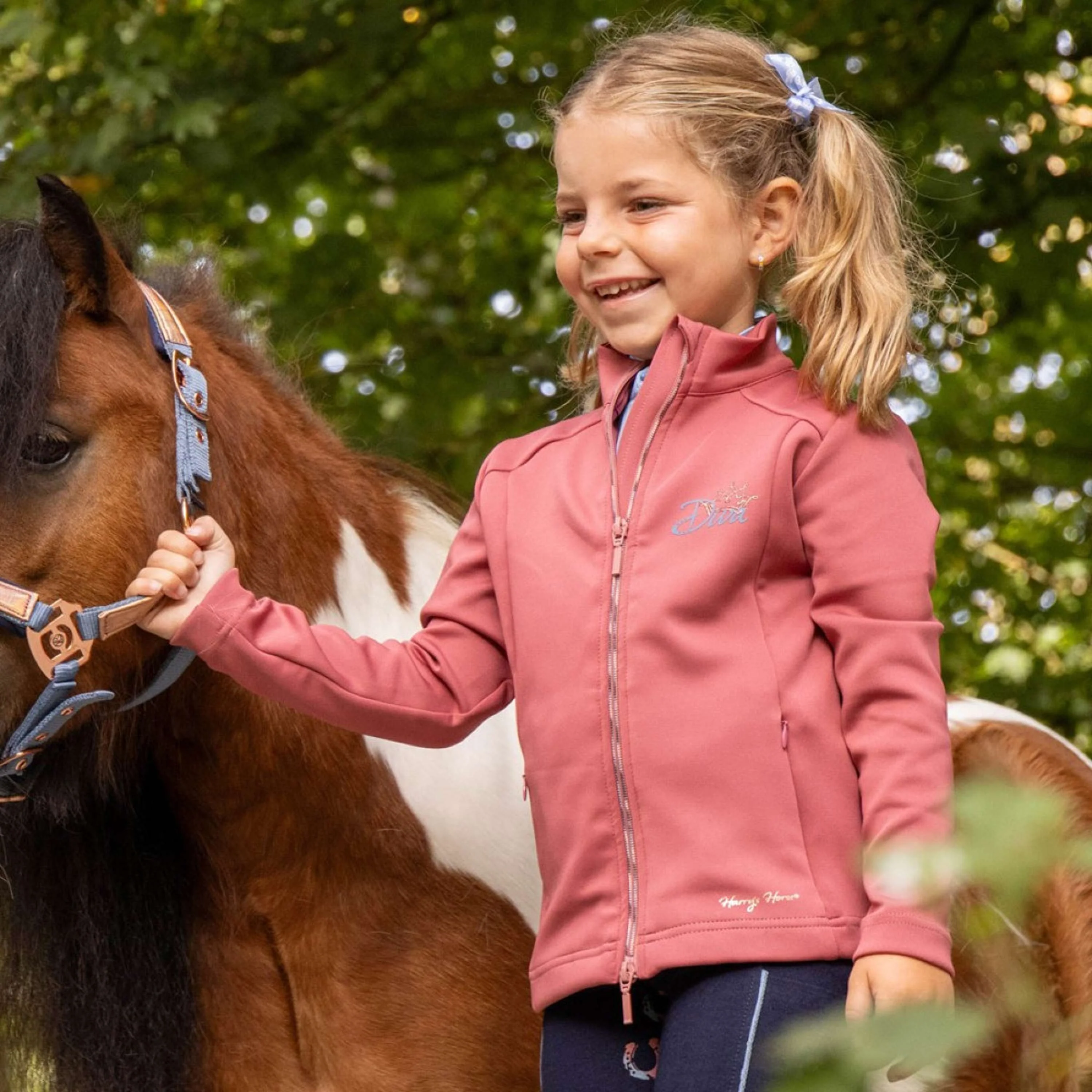 Harry's Horse Felpa con cappuccio e zip Diva Mauvewood Mauvewood - Image 5