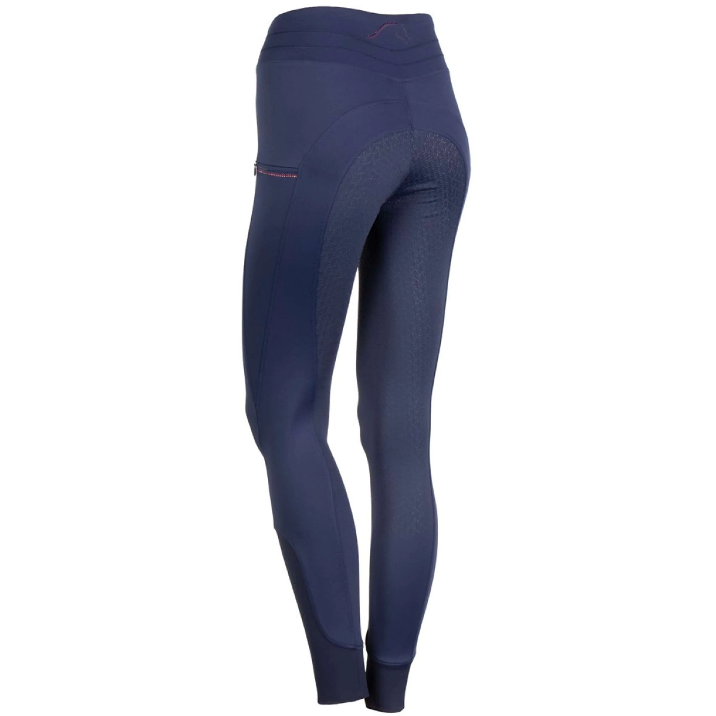 Harry's Horse Leggings da Equitazione Equitights Denici Cavalli Purple Passion Full Grip Peacoat - Image 3