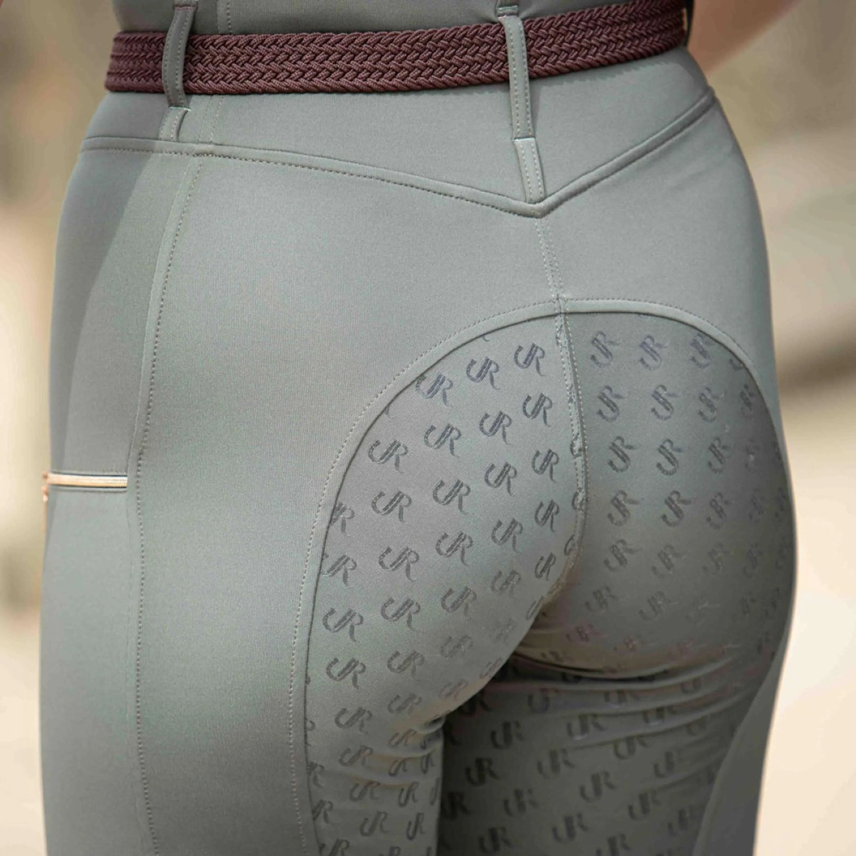 Harry's Horse Leggings da Equitazione Equitights Just Ride Summer Chique Full Grip Kambaba - Image 3