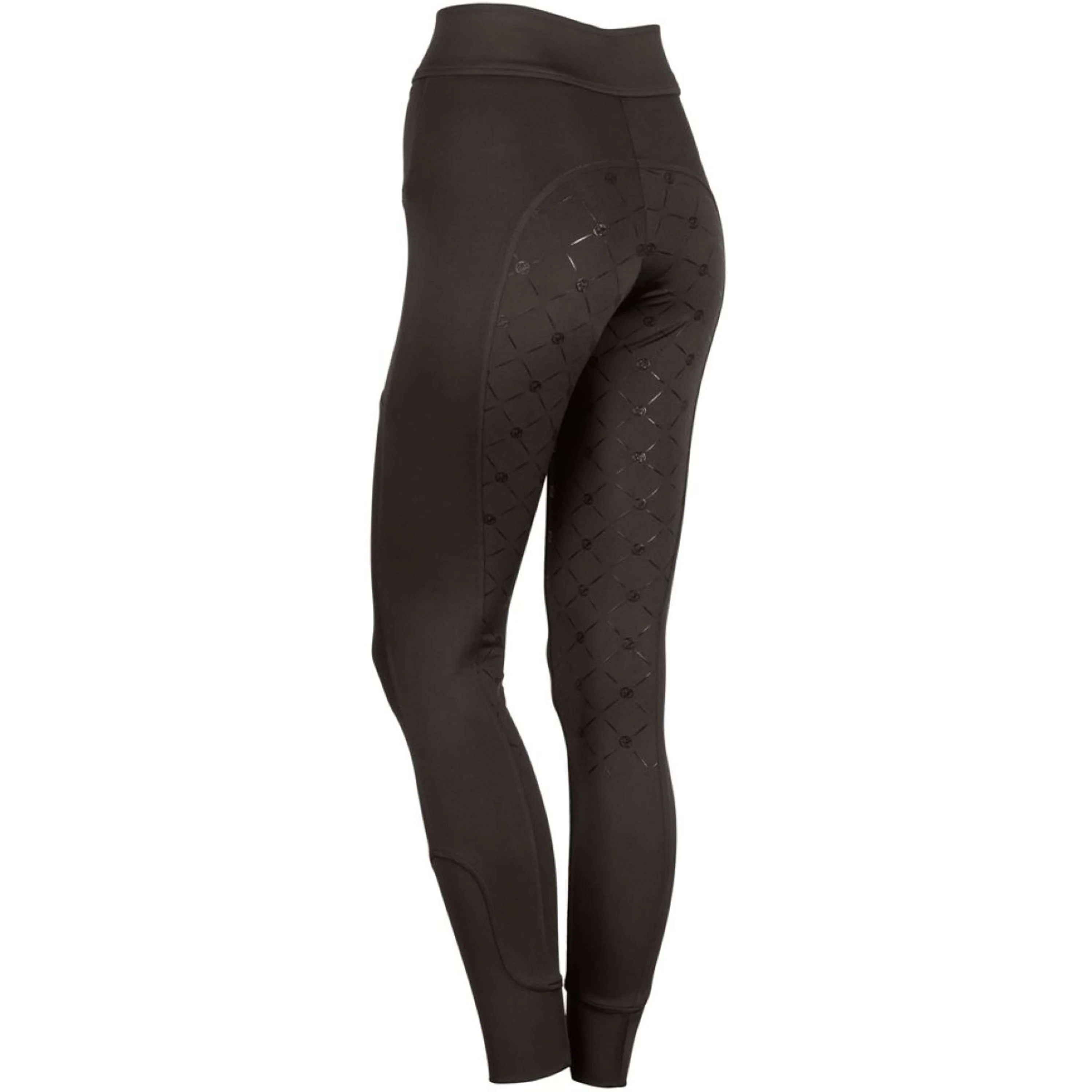 Harry's Horse Leggings da Equitazione Equitights Rookie Full Grip Marrone - Image 4