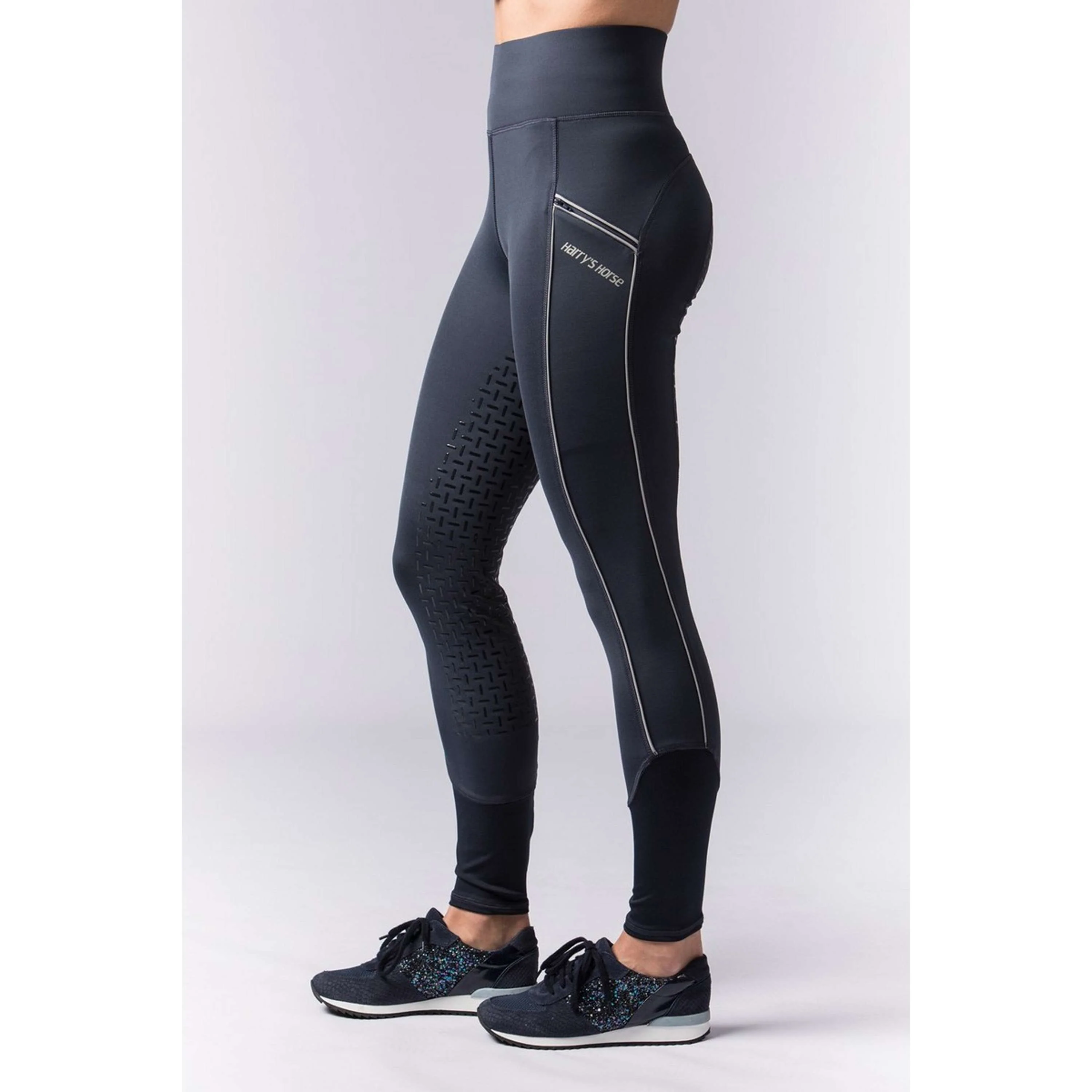 Harry's Horse Calzoni Equitights Full Grip Donne Navy
