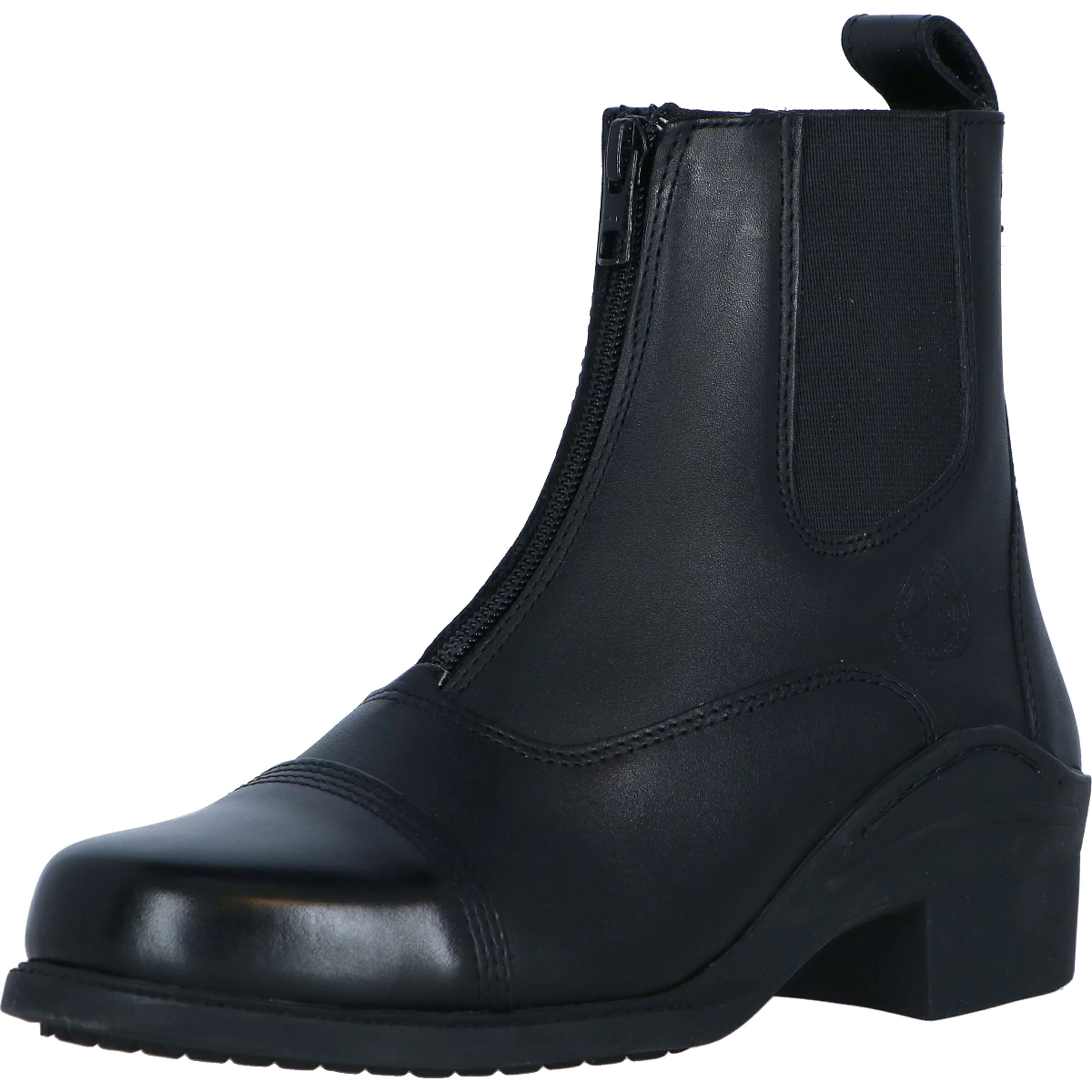 Harry's Horse Stivaletti Zipper Leder Nero