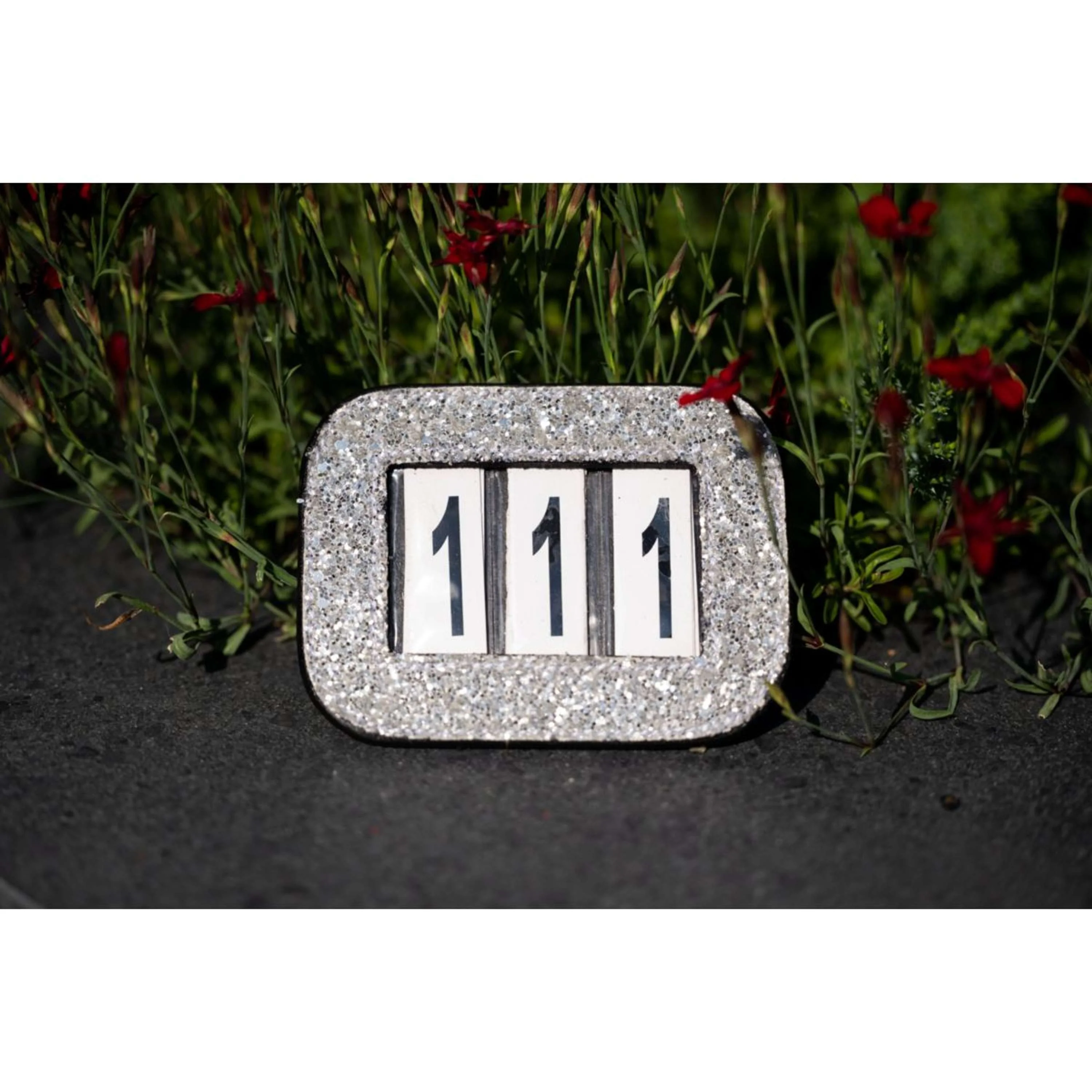 HB Numeri per testiera Glitter Nero/Grigio - Image 3