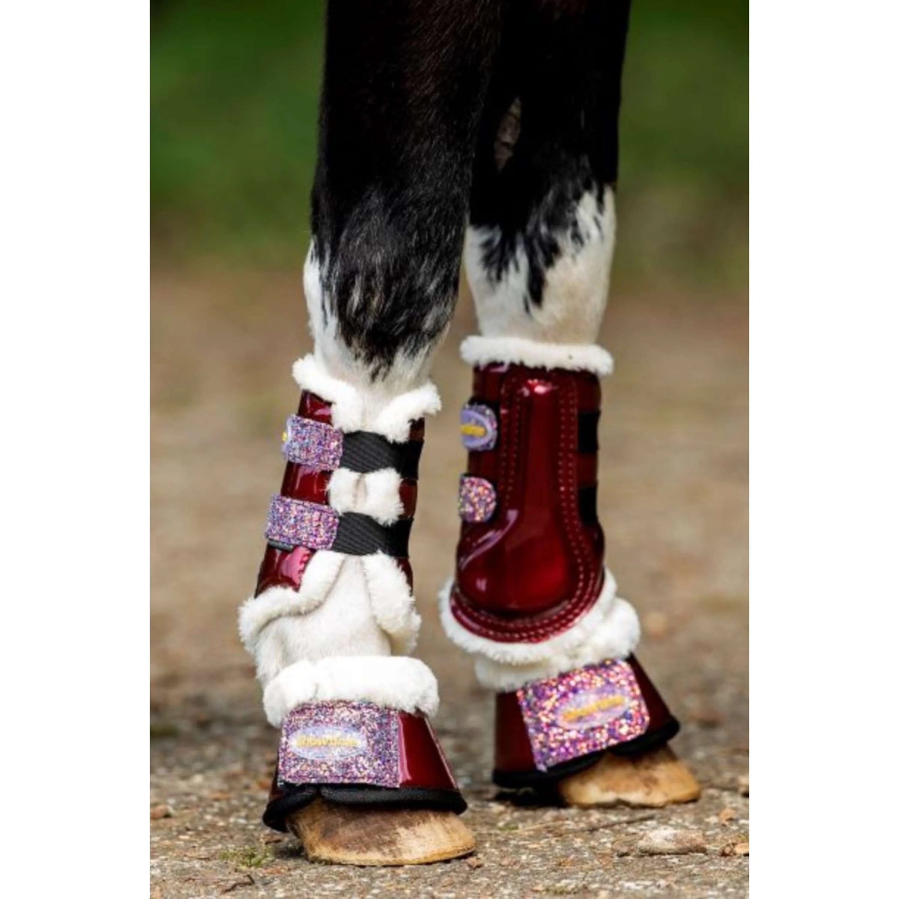 HB Parastinchi Gold Rush Glitter Little Sizes Borgogna - Image 2