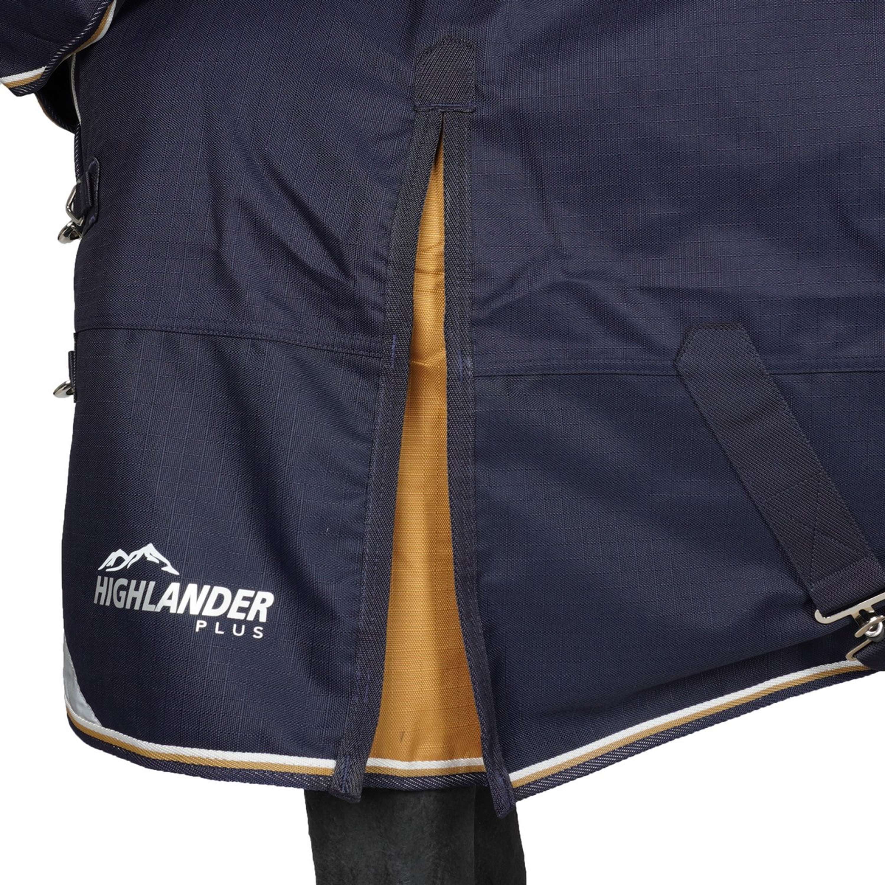 Highlander Plus by Shires Coperta Impermeabile Lite Combo Navy - Image 5