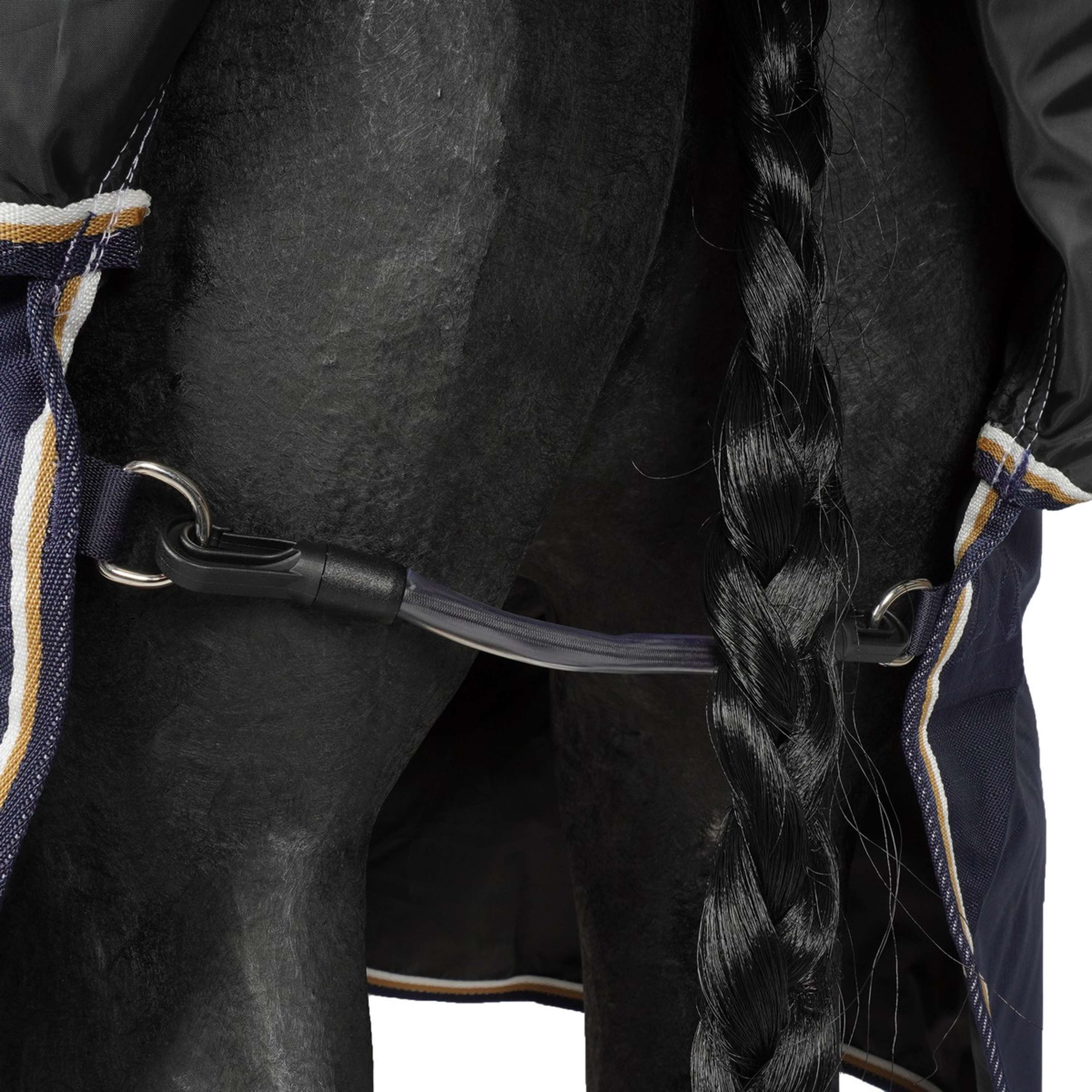 Highlander Plus by Shires Coperta Impermeabile Lite Combo Navy - Image 7