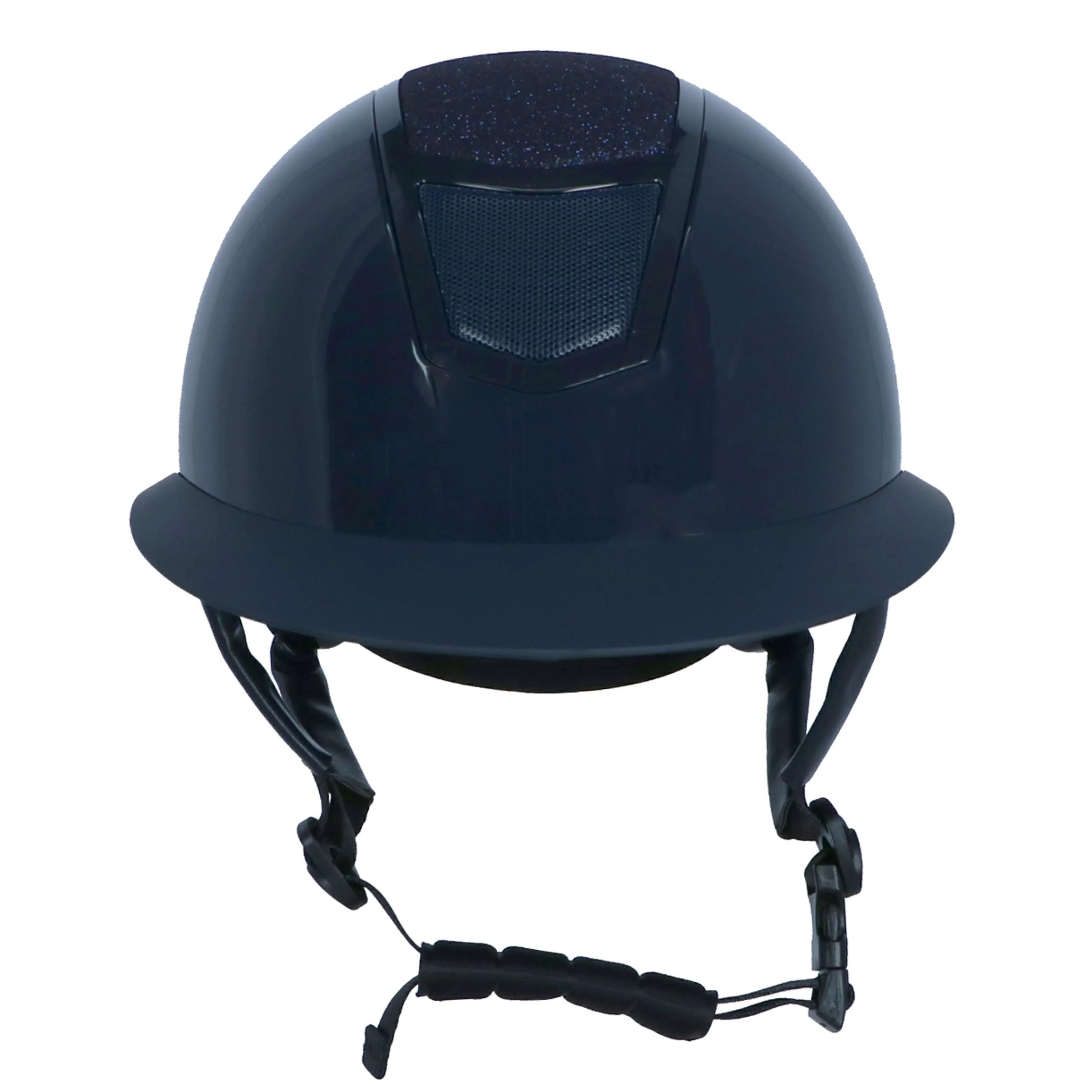 HKM Casco da equitazione Shiny Diamond Blu scuro - Image 2