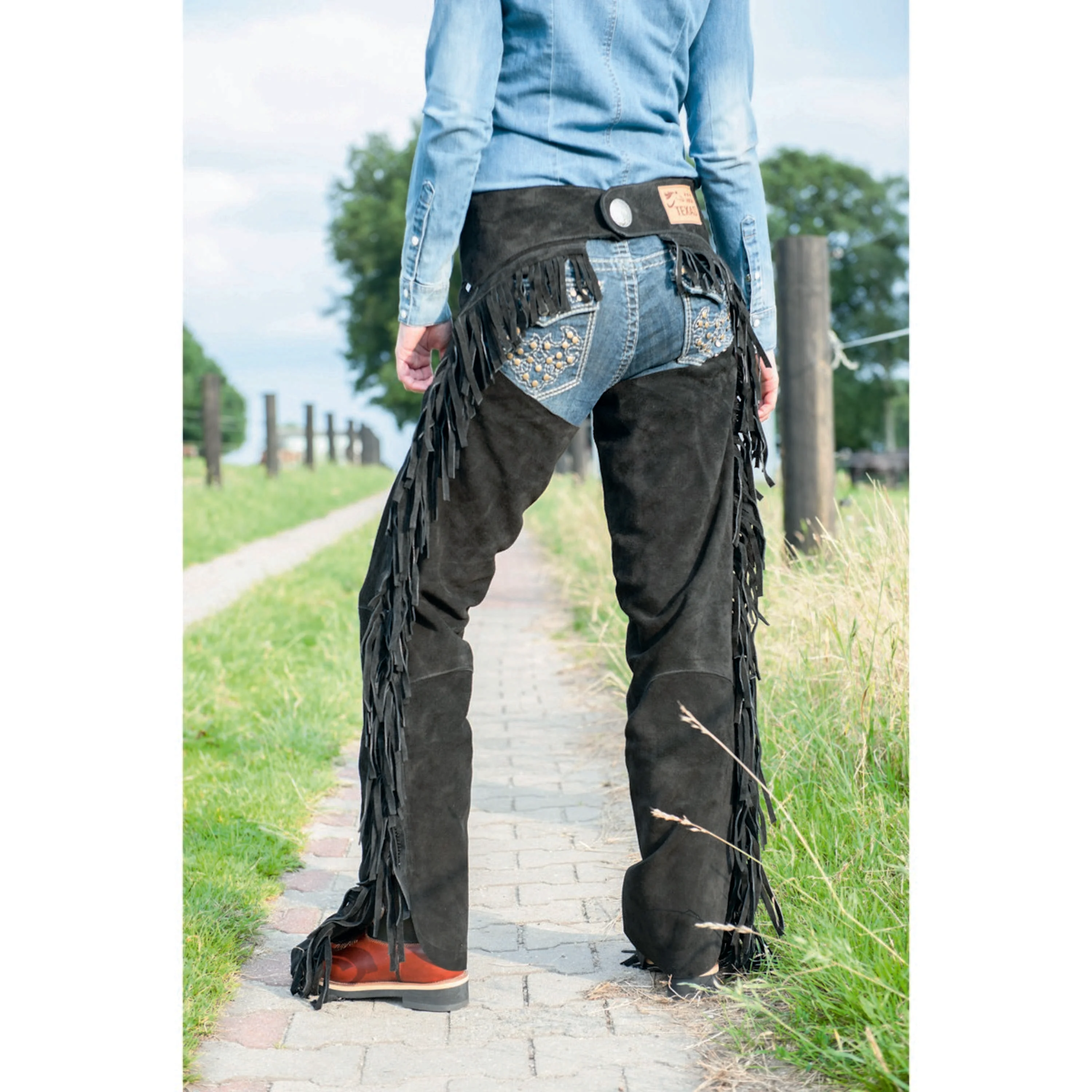 HKM Showchaps con Frange Nero - Image 2