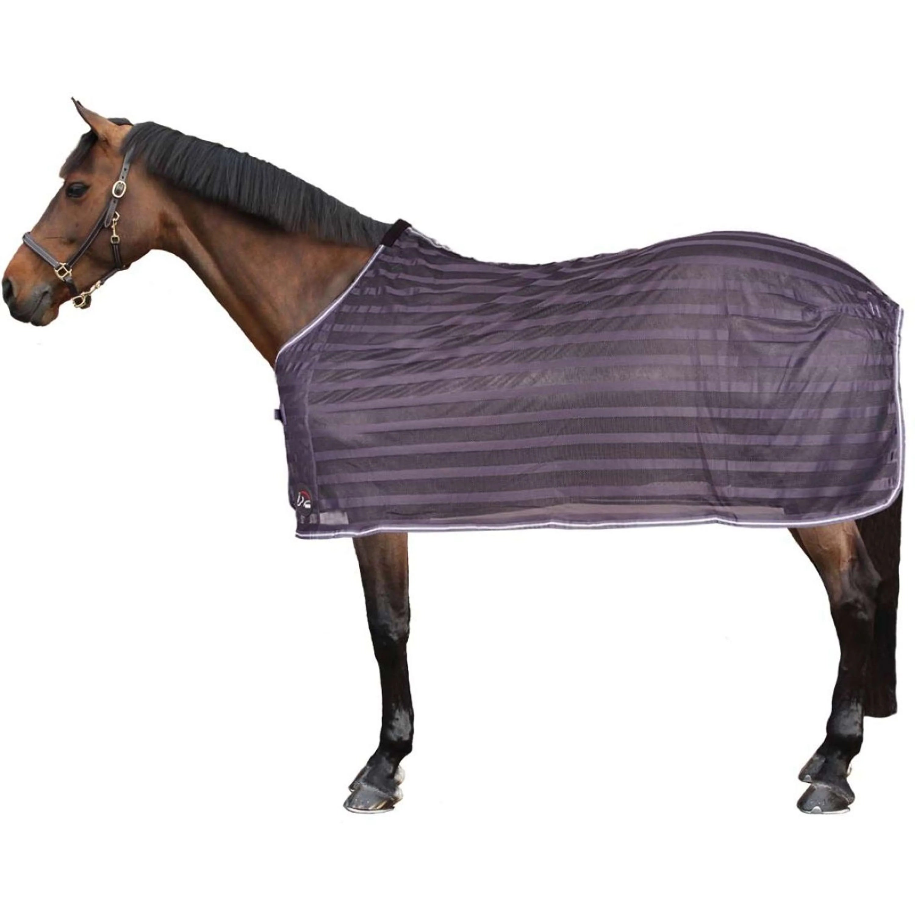 HKM Coperta Antimosche Blu scuro/grigio