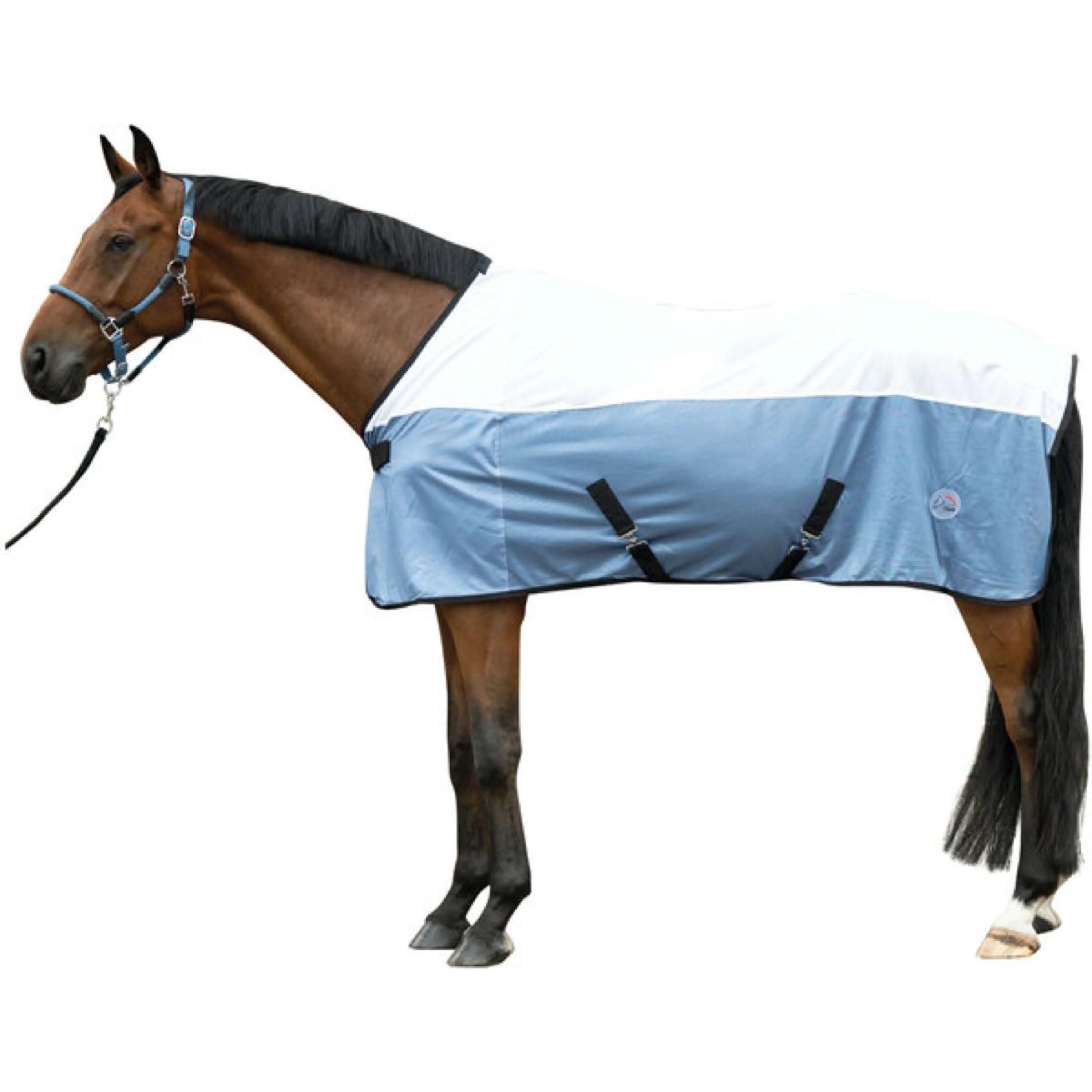 HKM Coperta Antimosche Colourful Blu fumo - Image 2