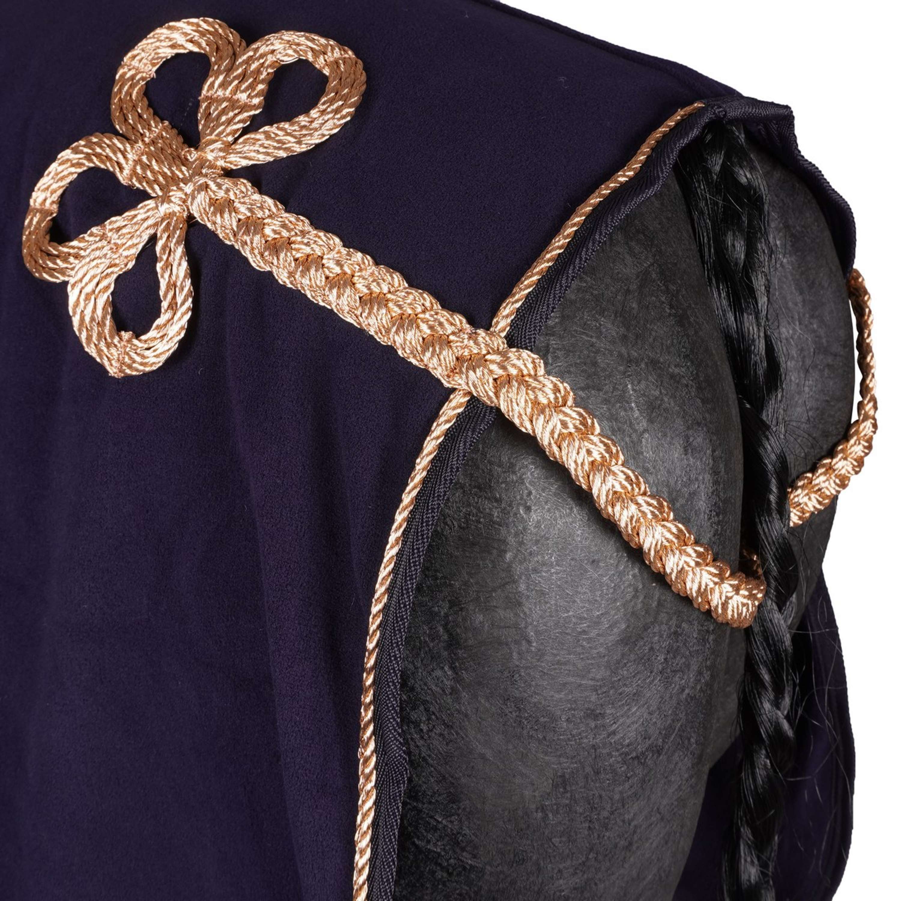 HKM Coperta antisudore Blu scuro/oro rosa - Image 5