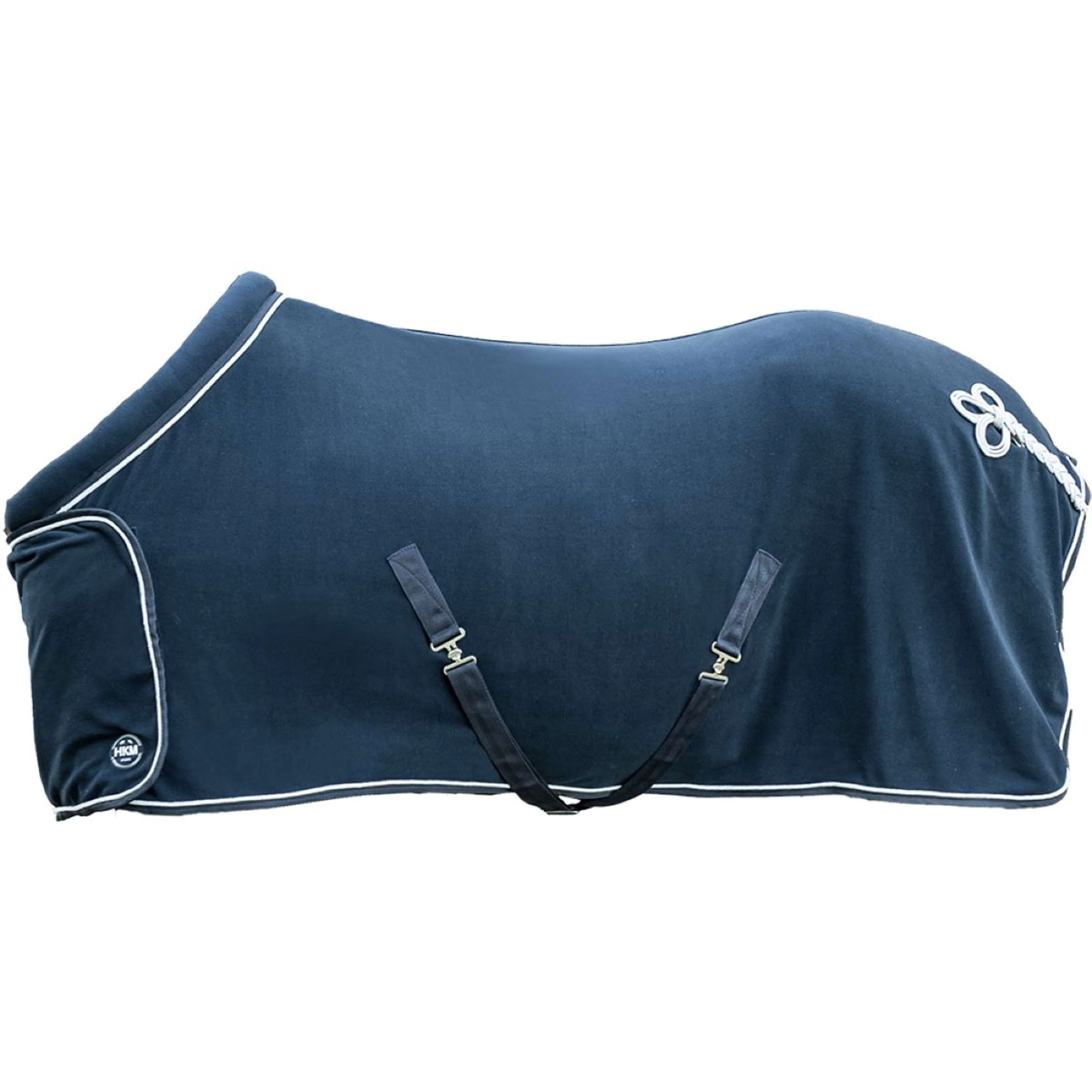 HKM Coperta in Pile Blu scuro - Image 8