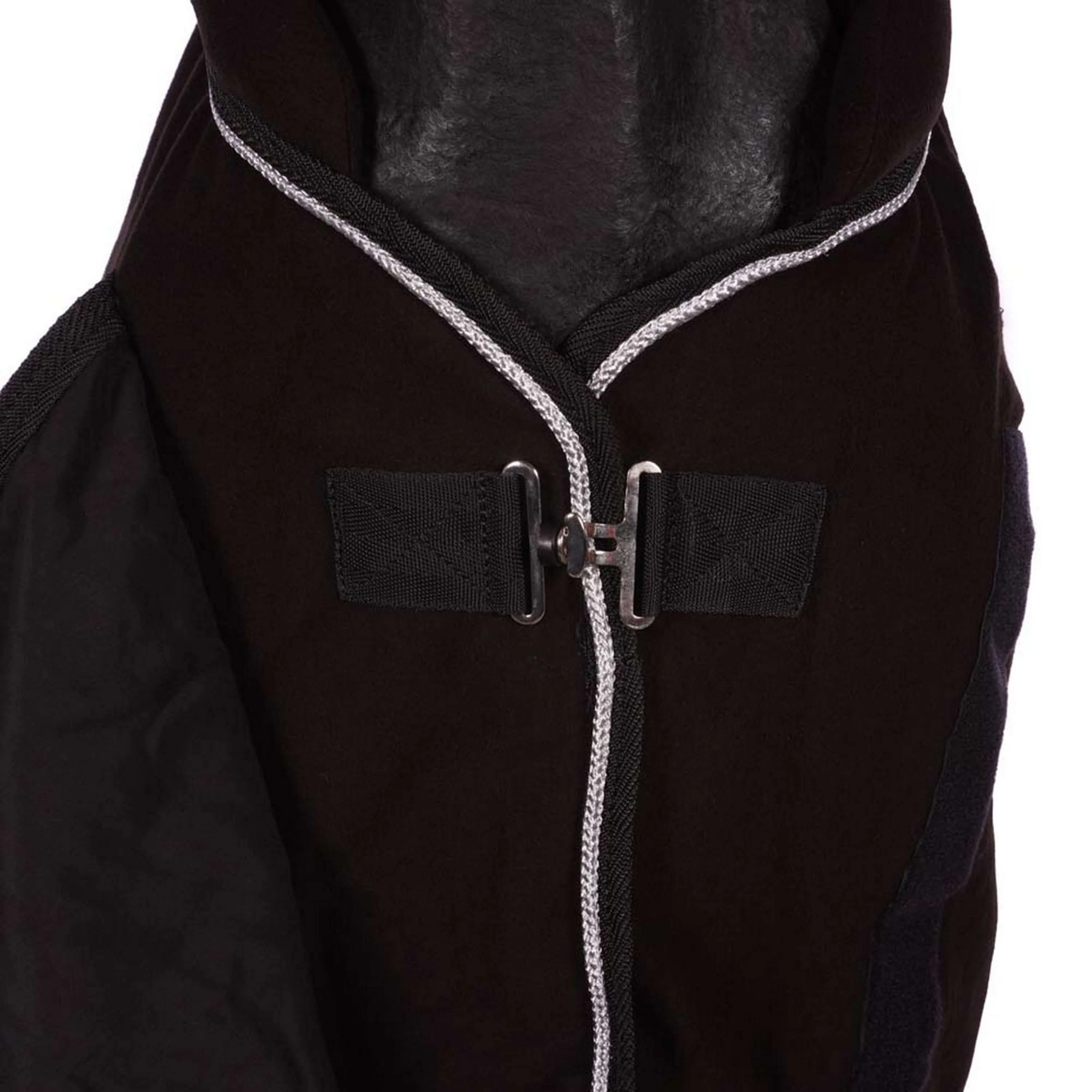 HKM Coperta in Pile Nero - Image 3