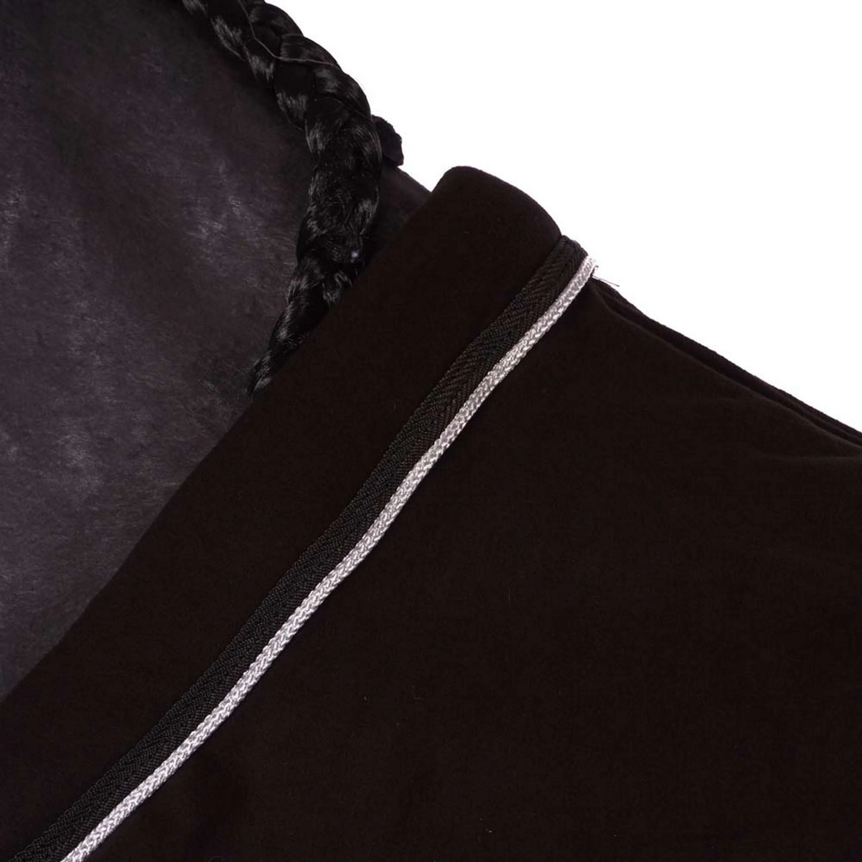HKM Coperta in Pile Nero - Image 4