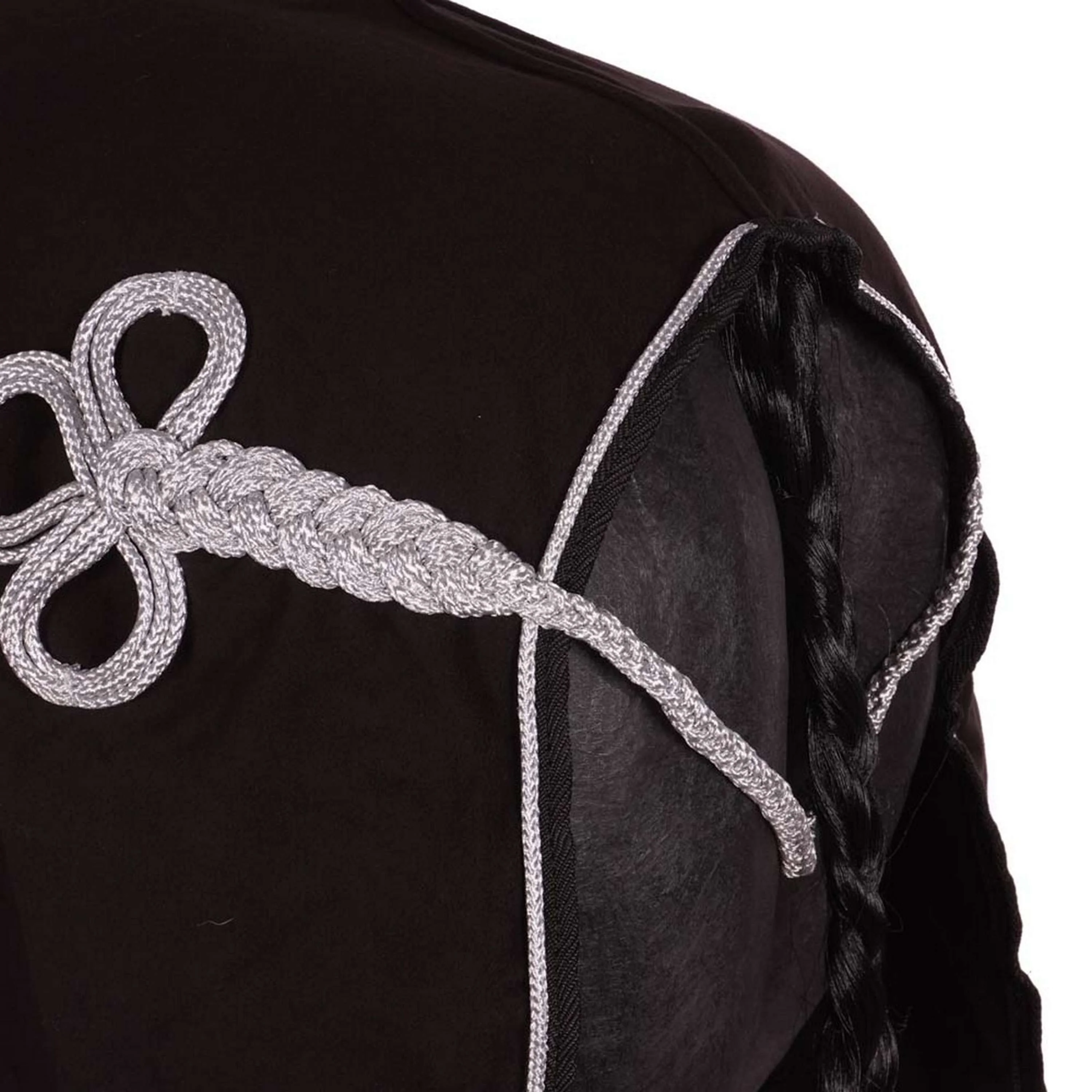 HKM Coperta in Pile Nero - Image 6