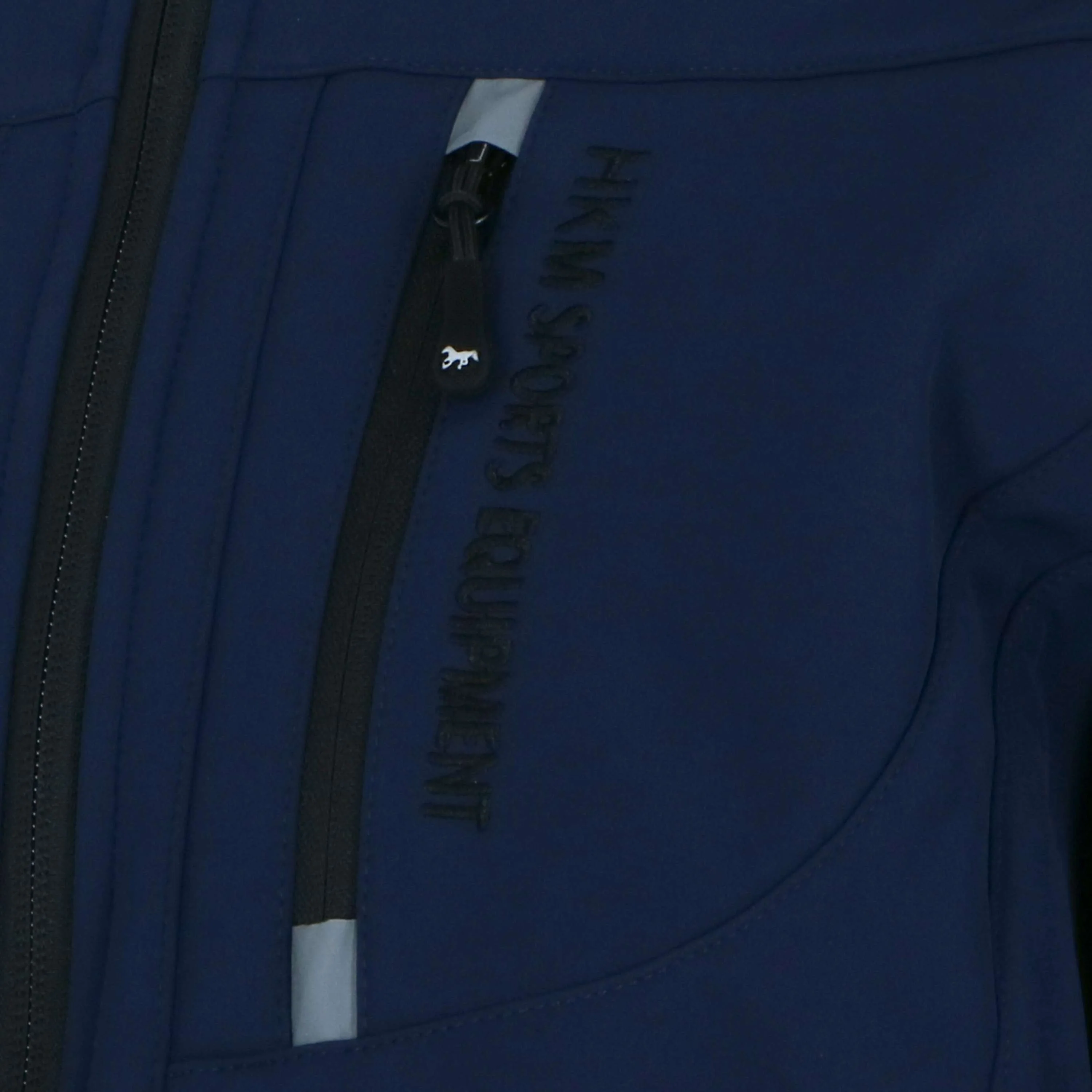 HKM Softshelljack Sport Blu scuro - Image 6