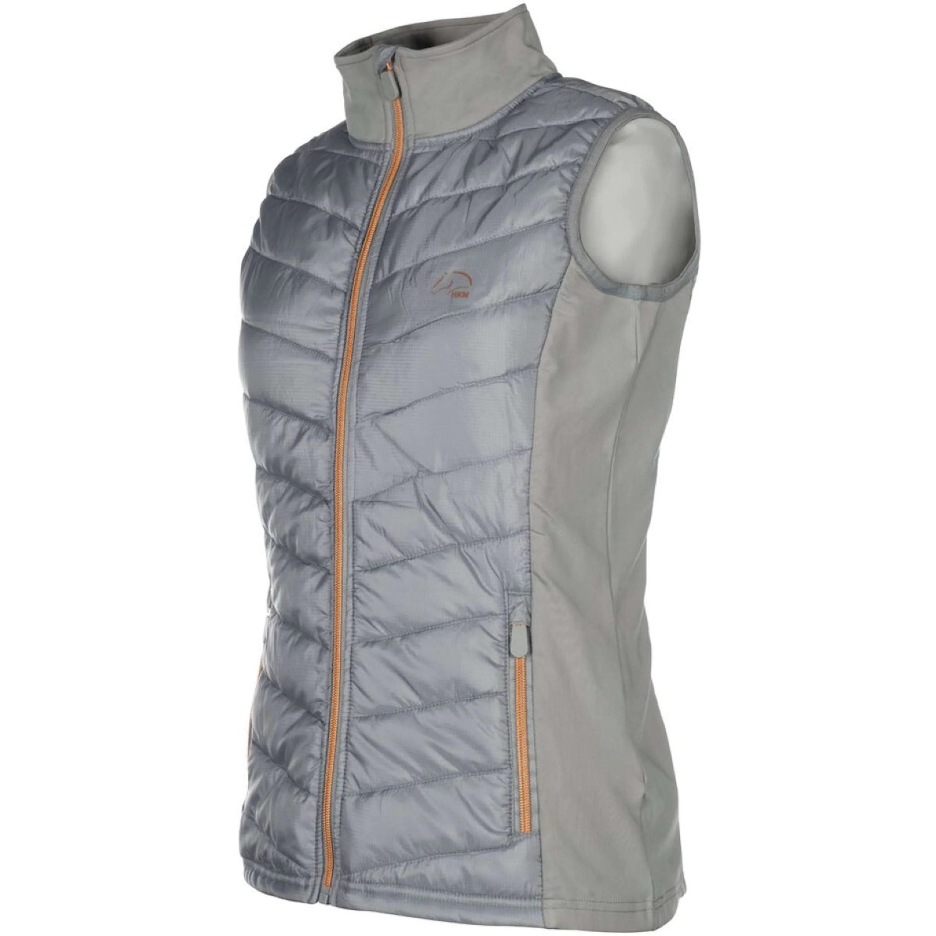 HKM Gilet Basel Grigio/Oro rosa - Image 4