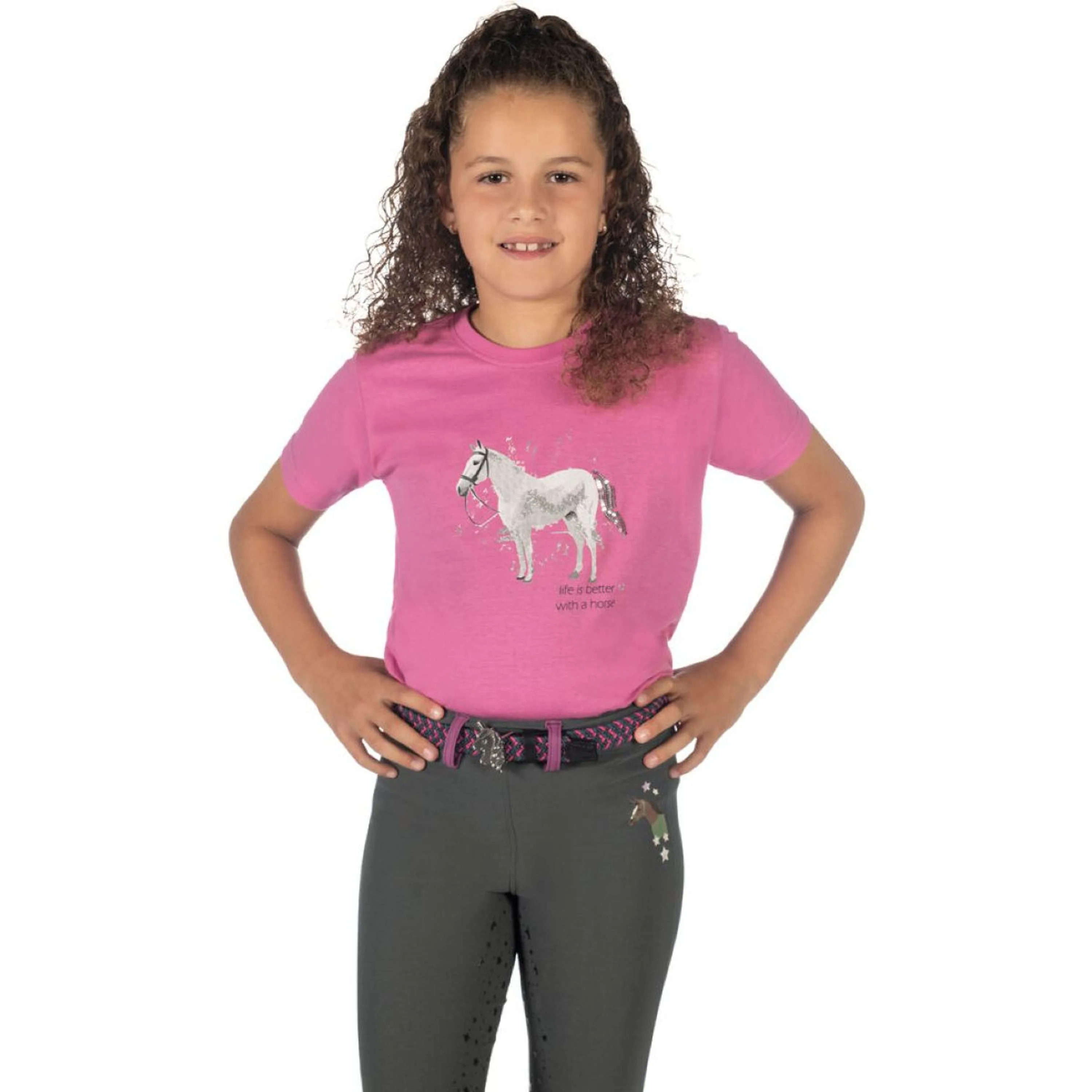 HKM Maglietta Sparkle Rosa - Image 5