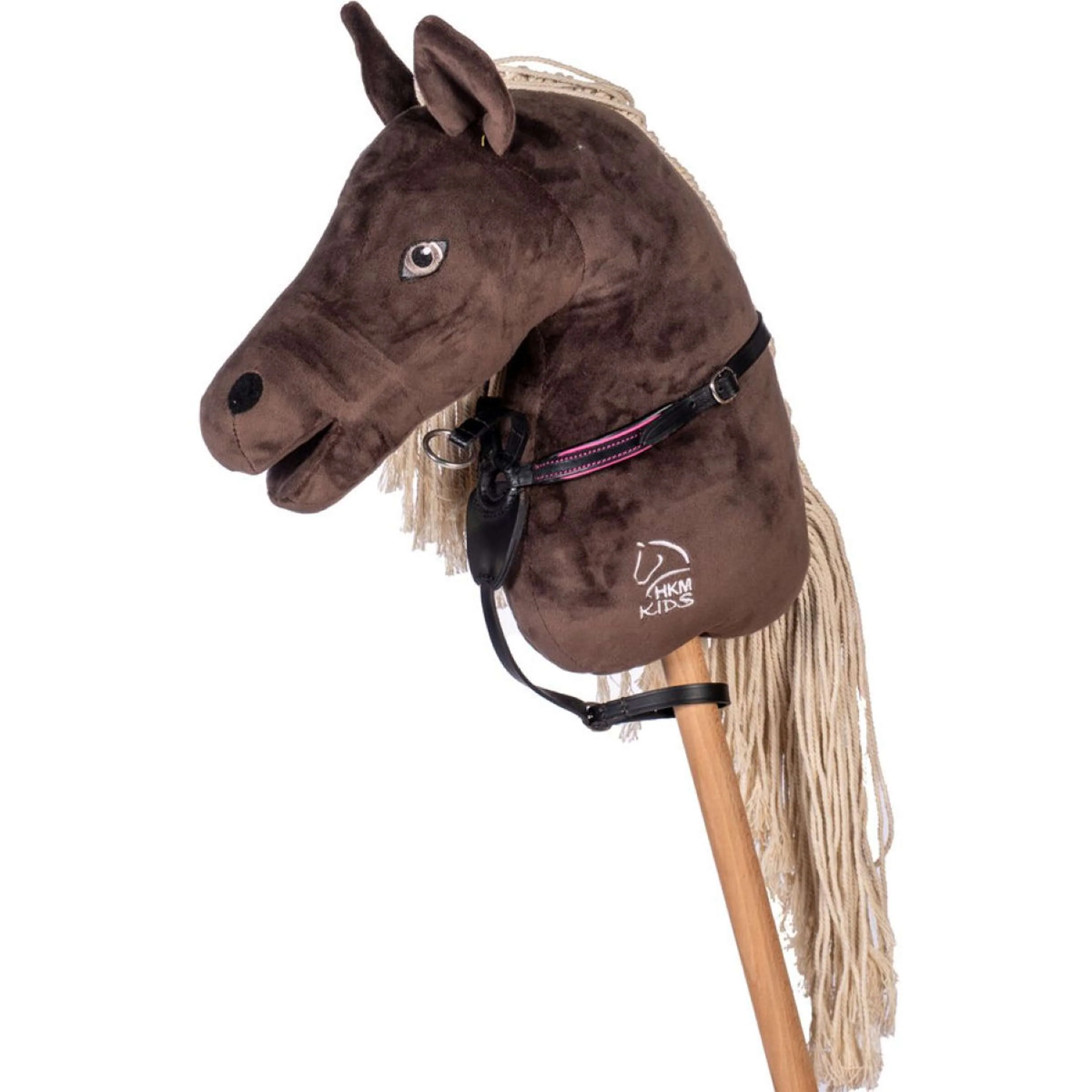 HKM Hobby Horsing Martingala Nero/Rosa - Image 2