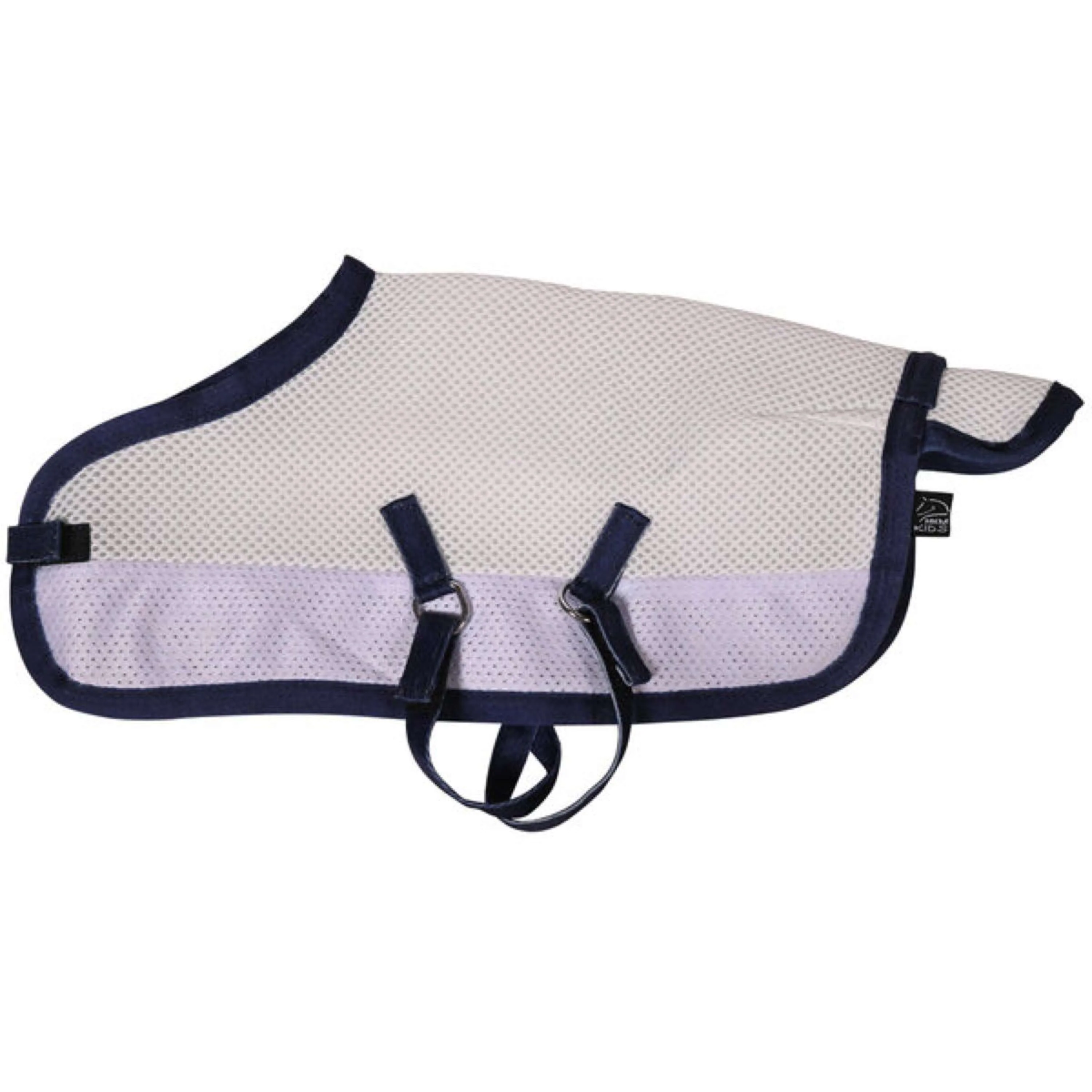 HKM Maschera per Mosche Cuddle Horse Grigio/Blu - Image 3