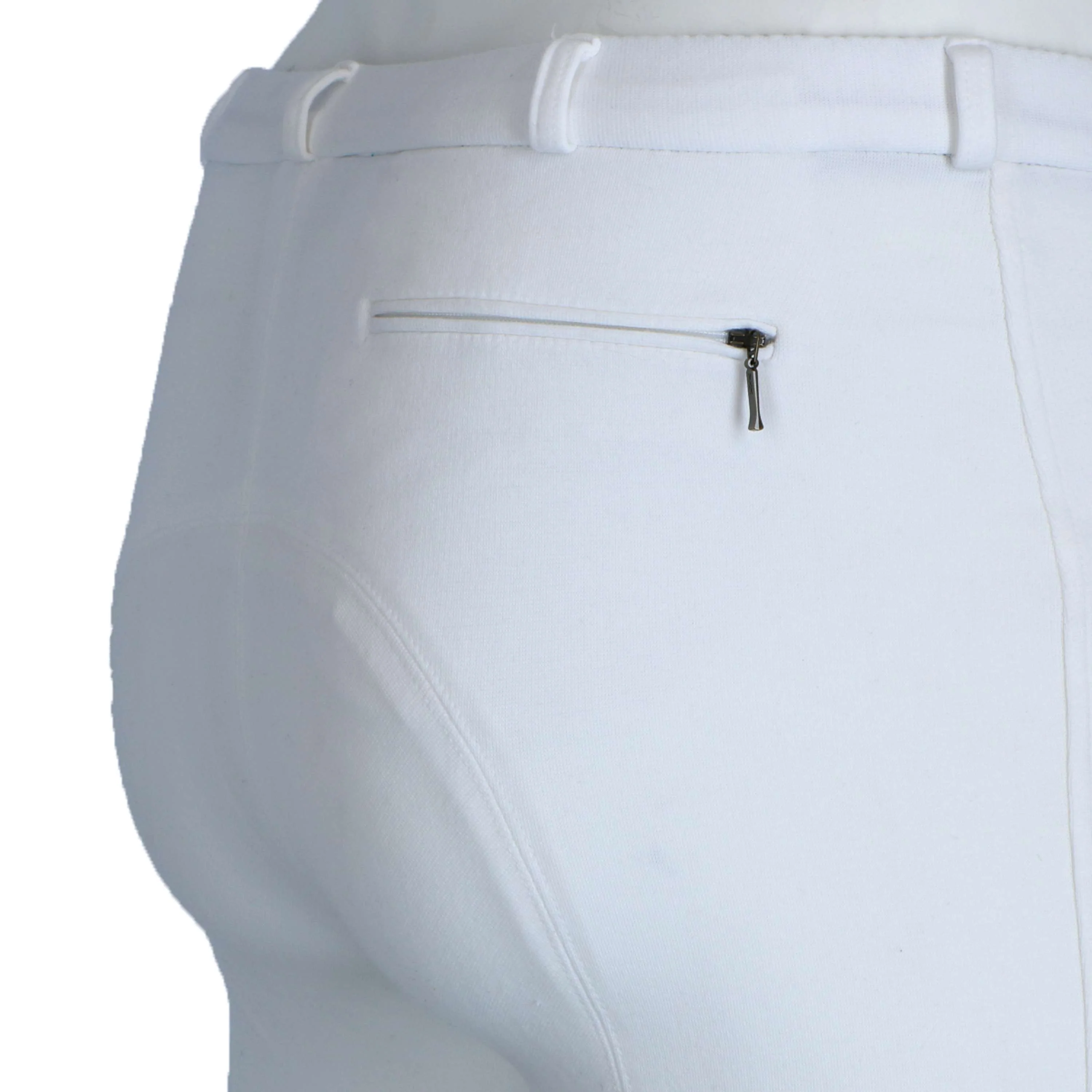 HKM Pantaloni da Equitazione Basic Bianco - Image 7