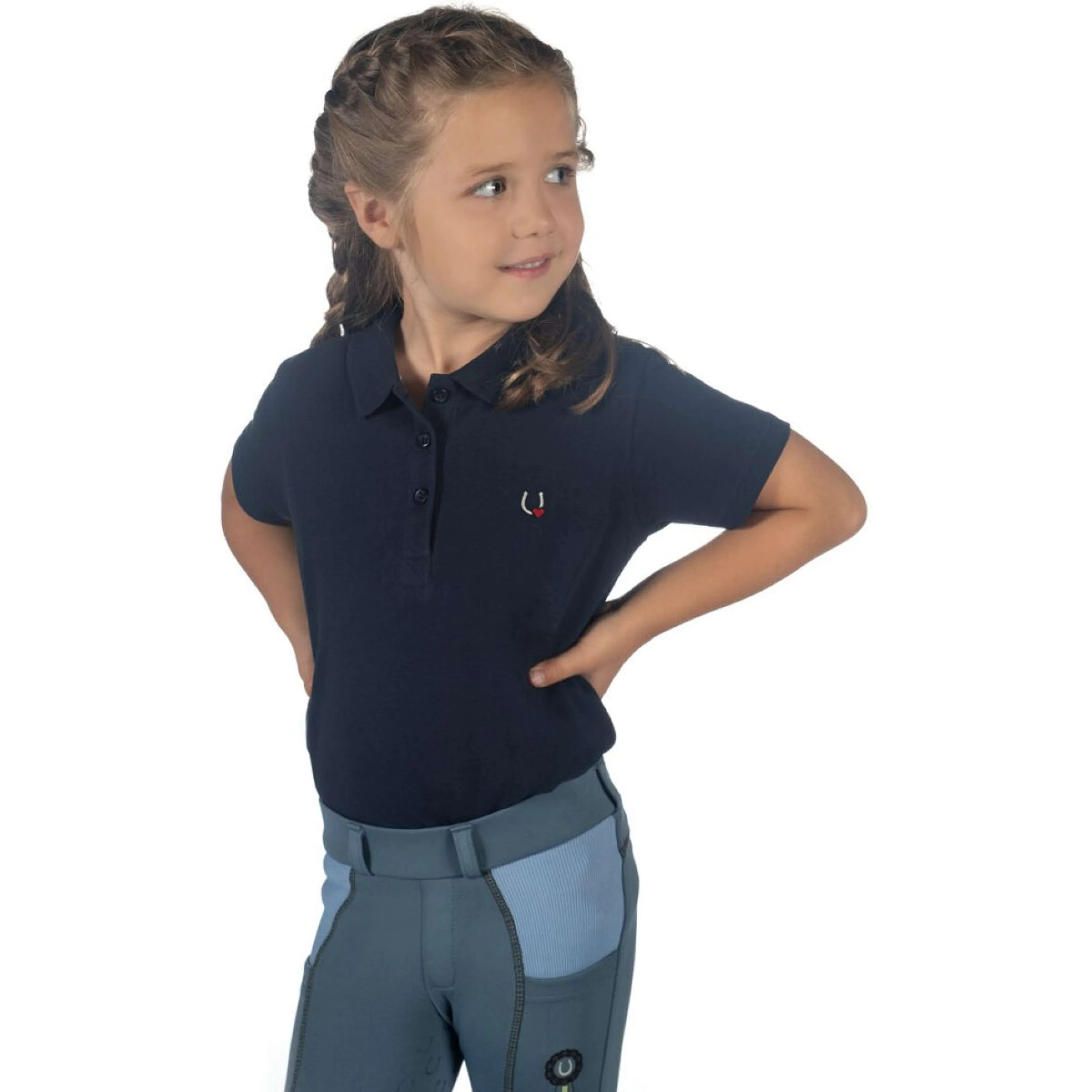 HKM Poloshirt Claire Blu scuro - Image 2
