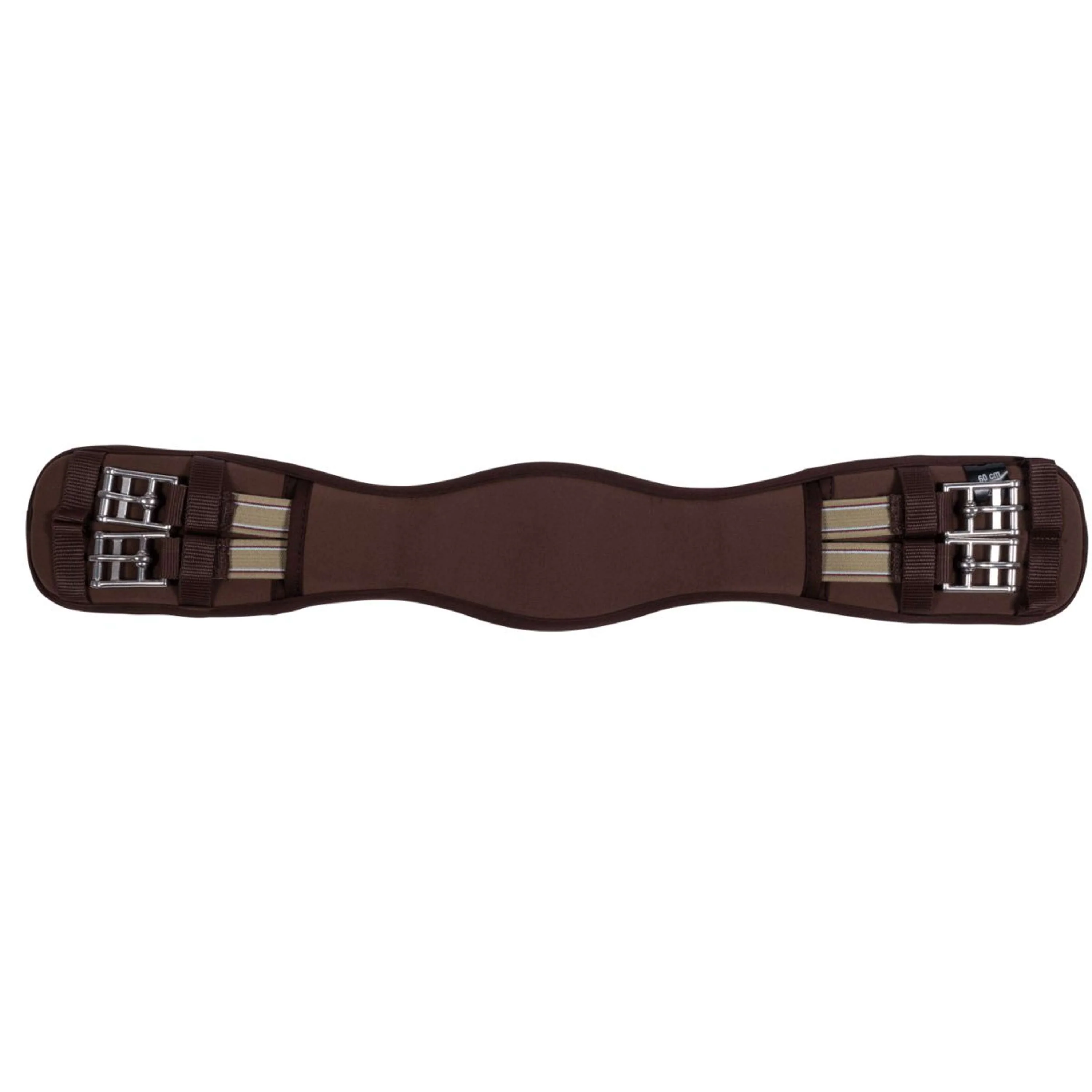 HKM Sottopancia da dressage Memory Foam Marrone