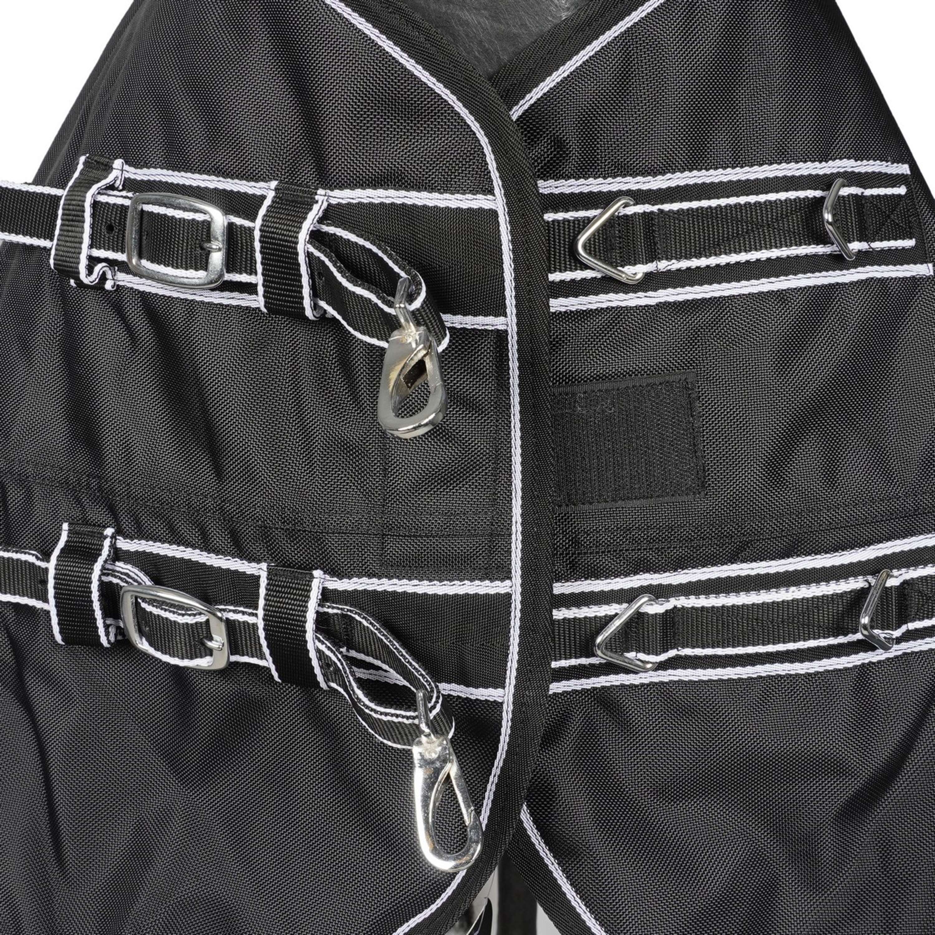 HKM Tappeto da Esterno Premium 1680D Nero - Image 3