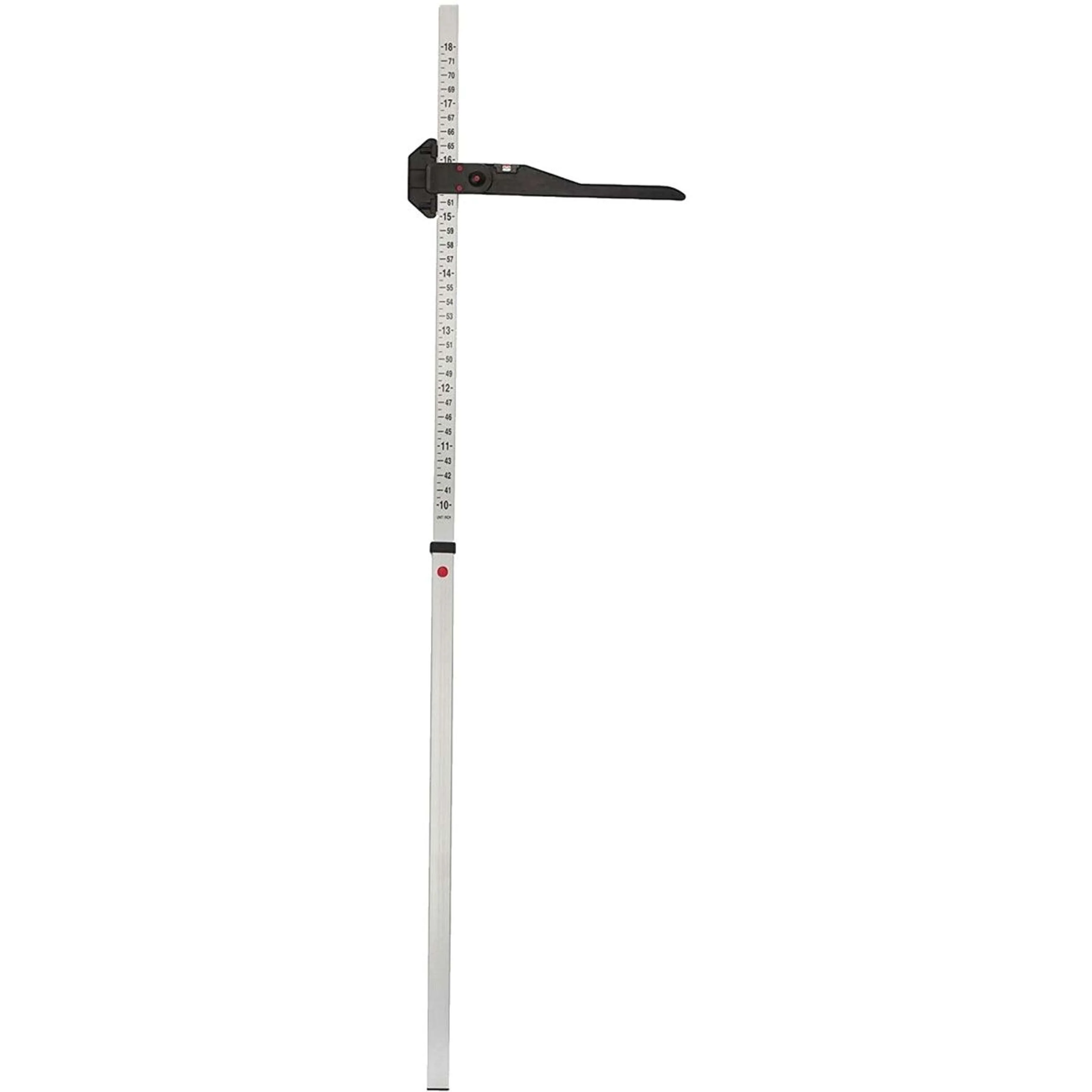 HORKA Asta di misurazione Aluminium Argento