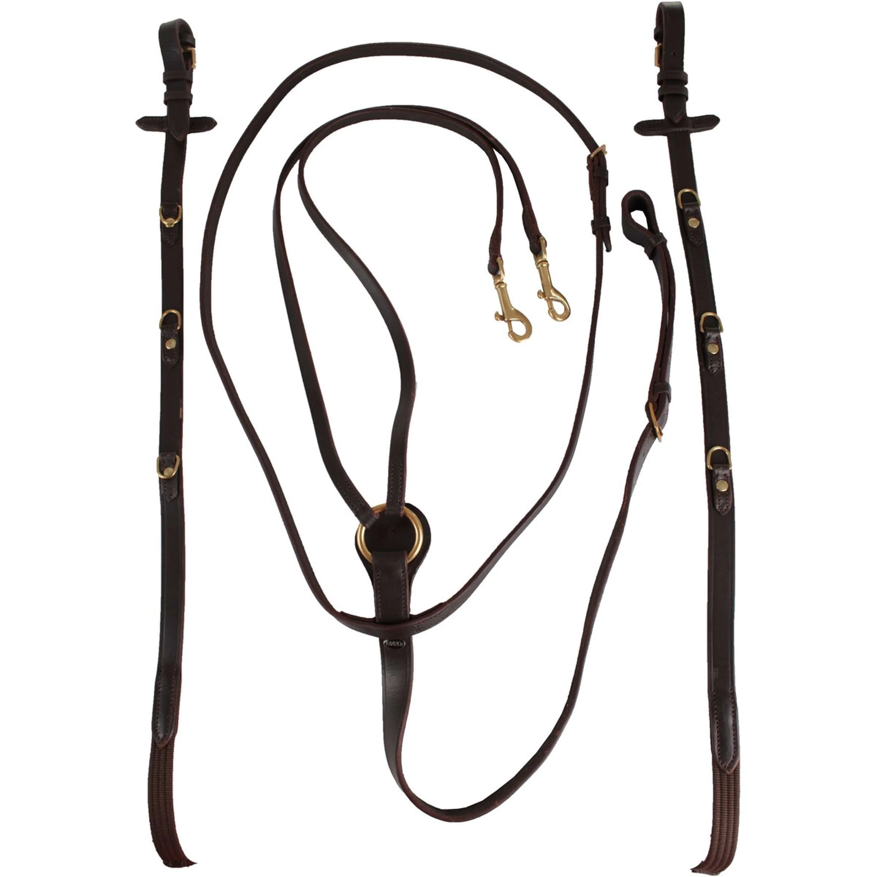 HORKA Briglia Thiedemann Marrone/Oro