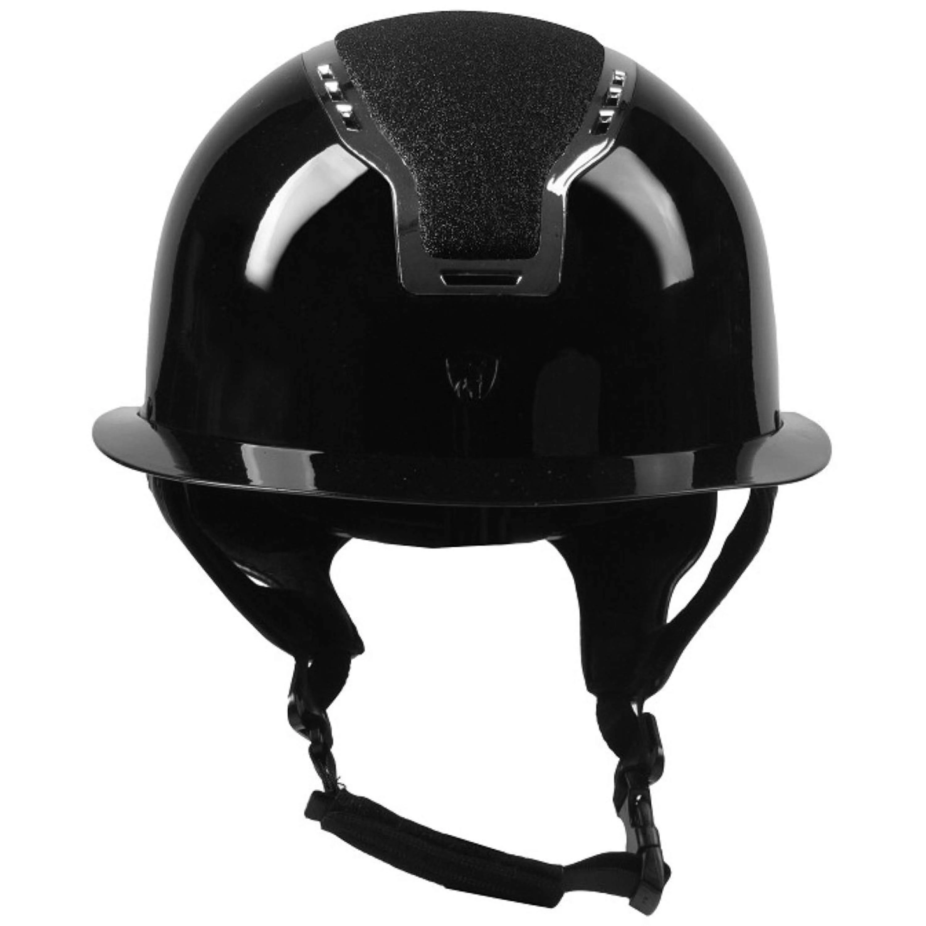 HORKA Casco da equitazione Gaudi Glossy Nero Argento - Image 2