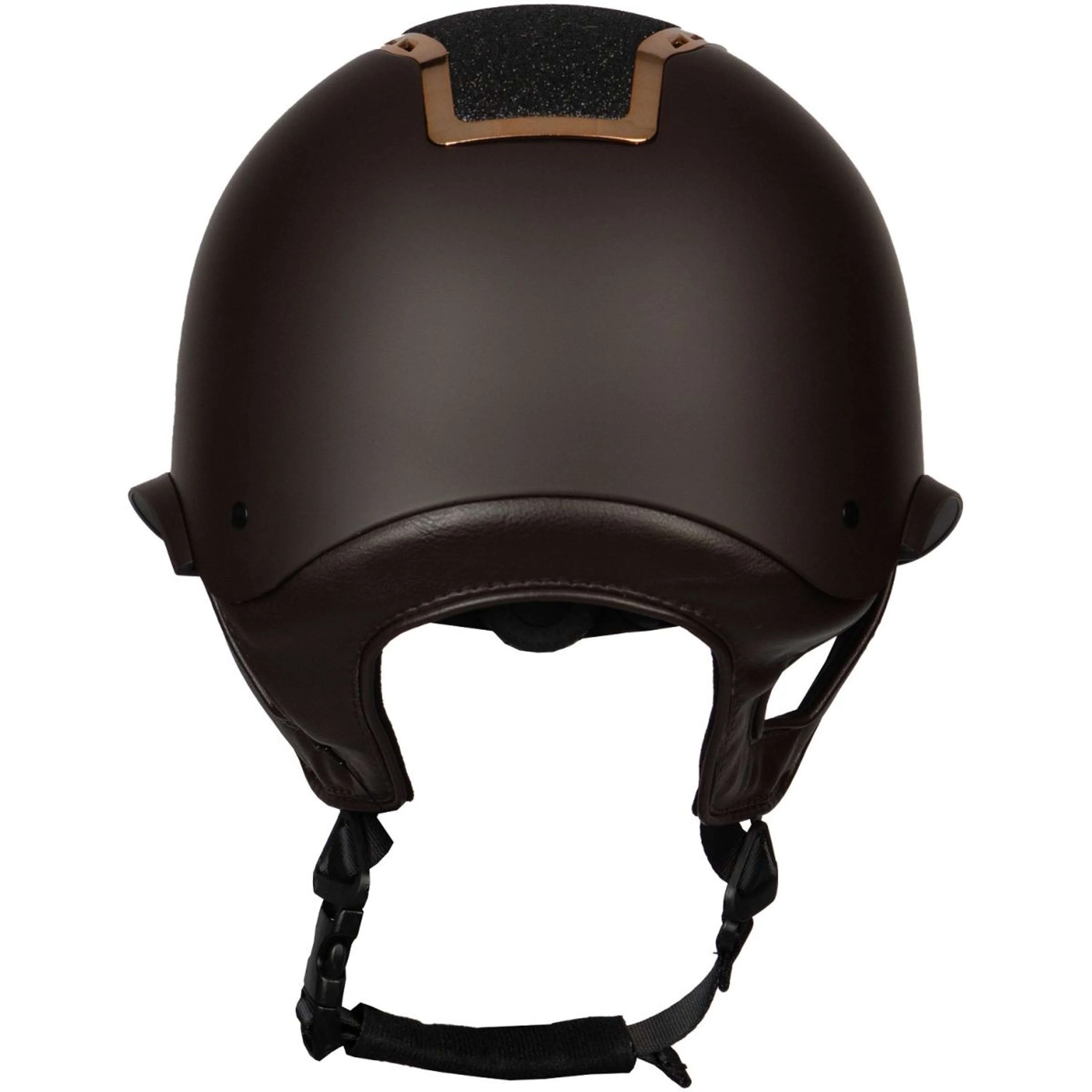 HORKA Casco da equitazione Gaudi Tappetino Marrone/Oro rosa - Image 3