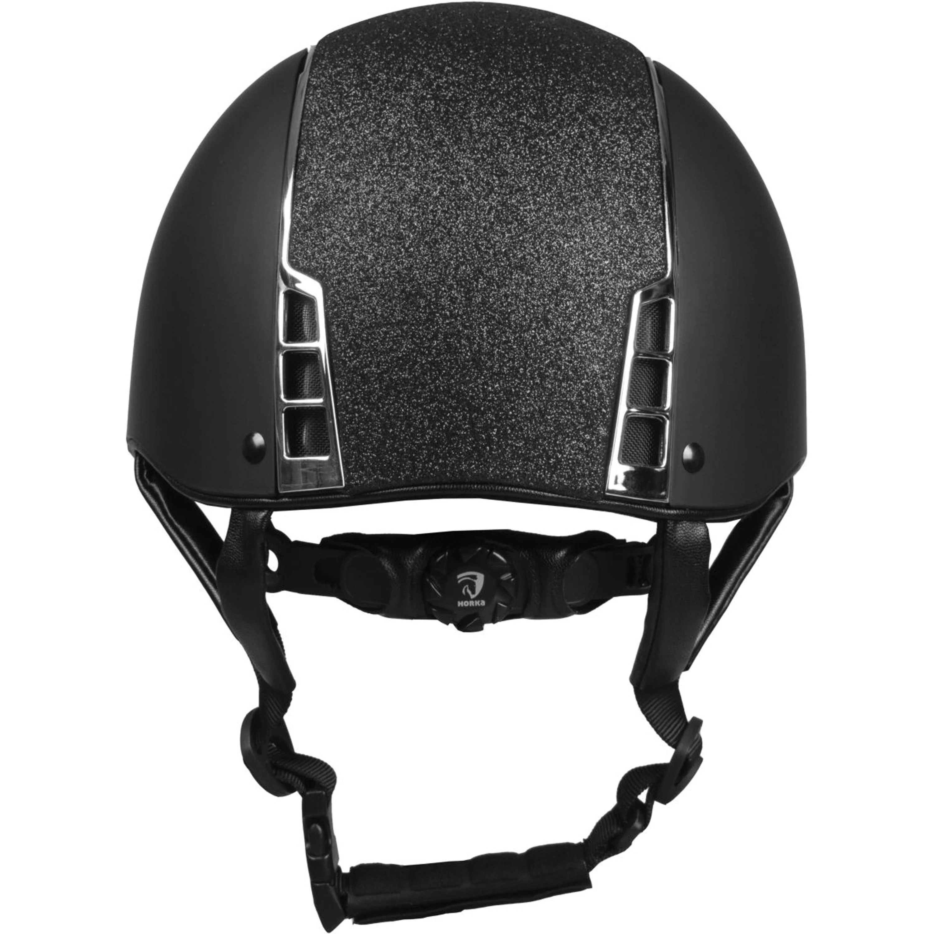 HORKA Casco da equitazione Nero Argento - Image 3