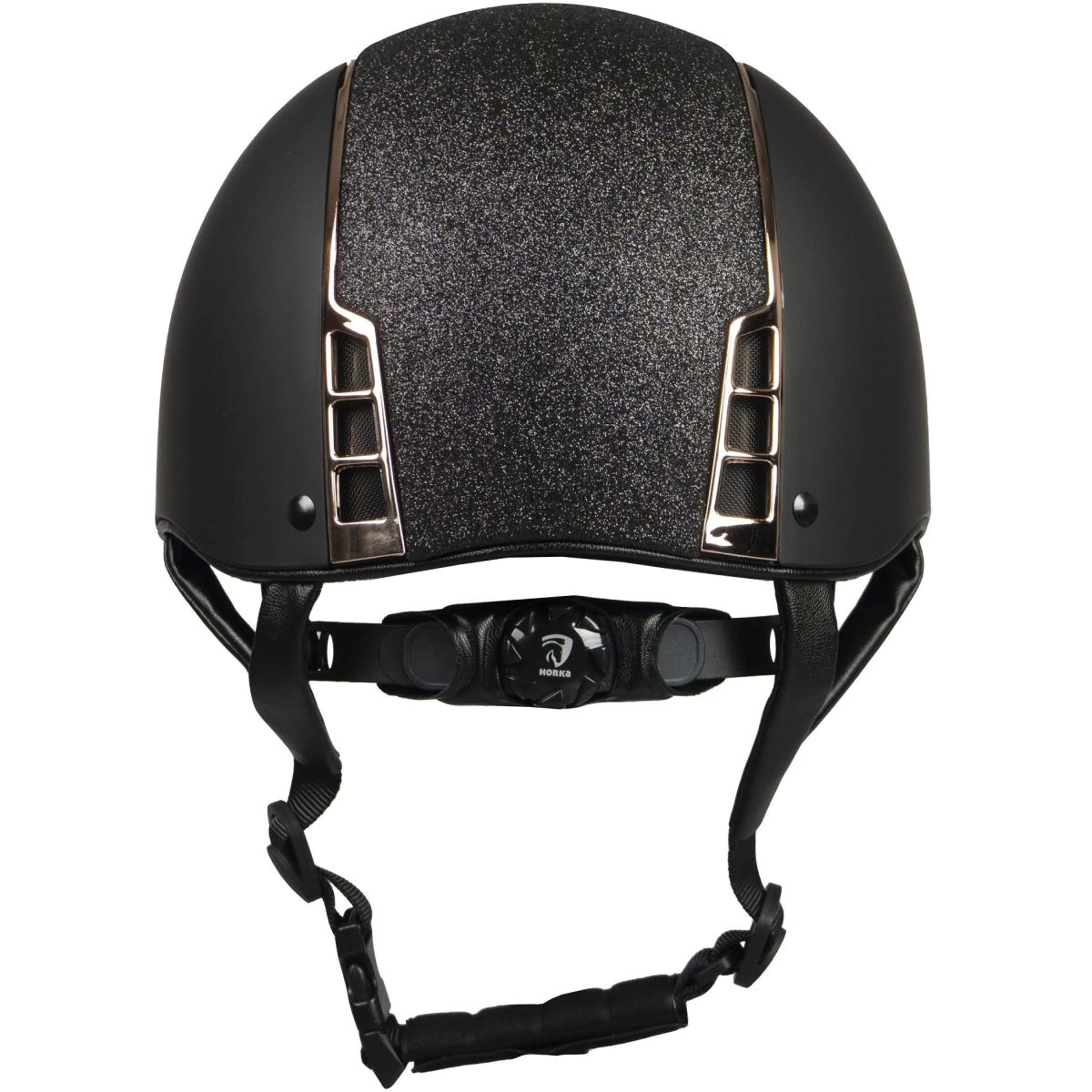 HORKA Casco da equitazione Nero/Rosa - Image 3