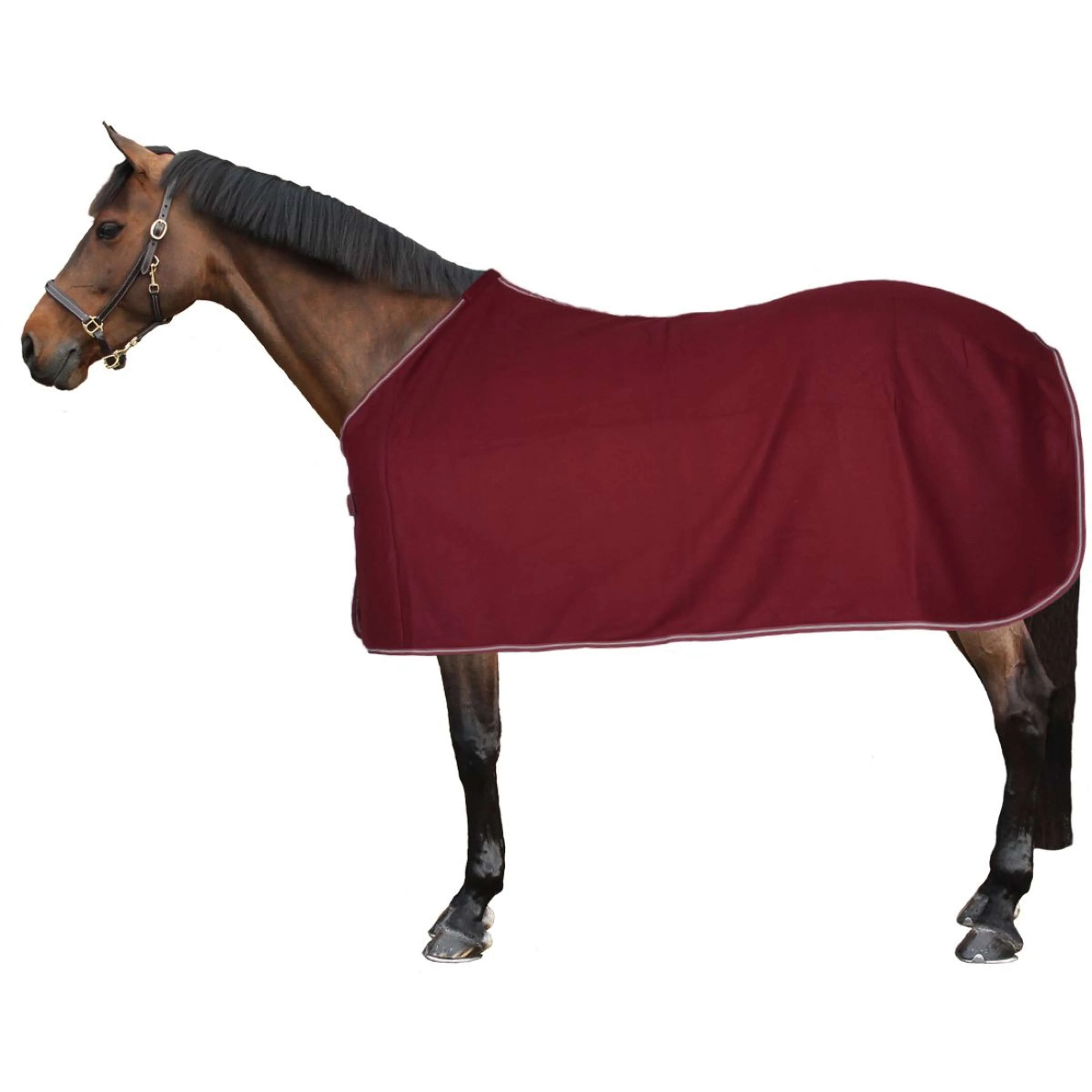 HORKA Coperta antisudore Economy Fleece Bordeaux