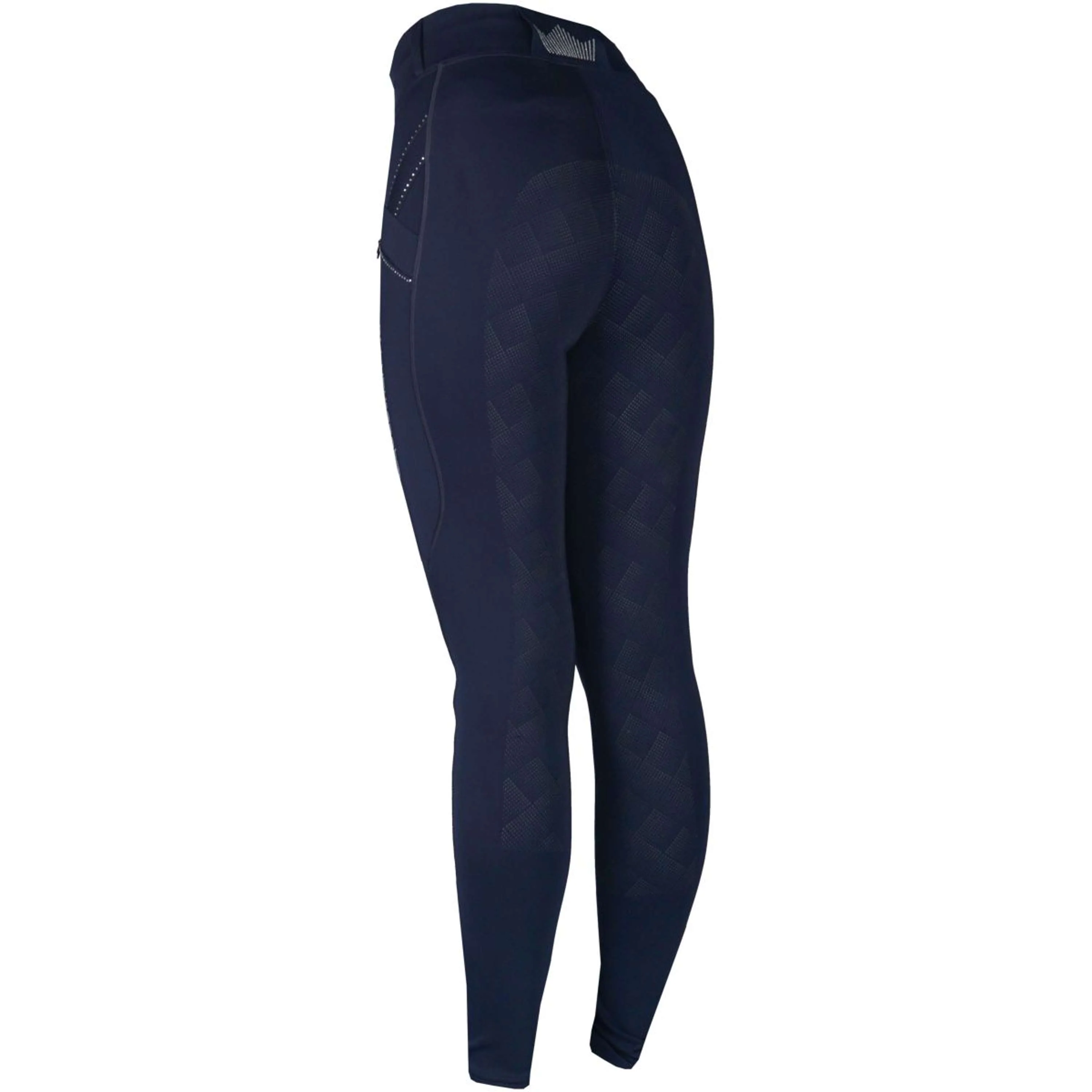 HORKA Leggings da Equitazione Momentum Blu - Image 3