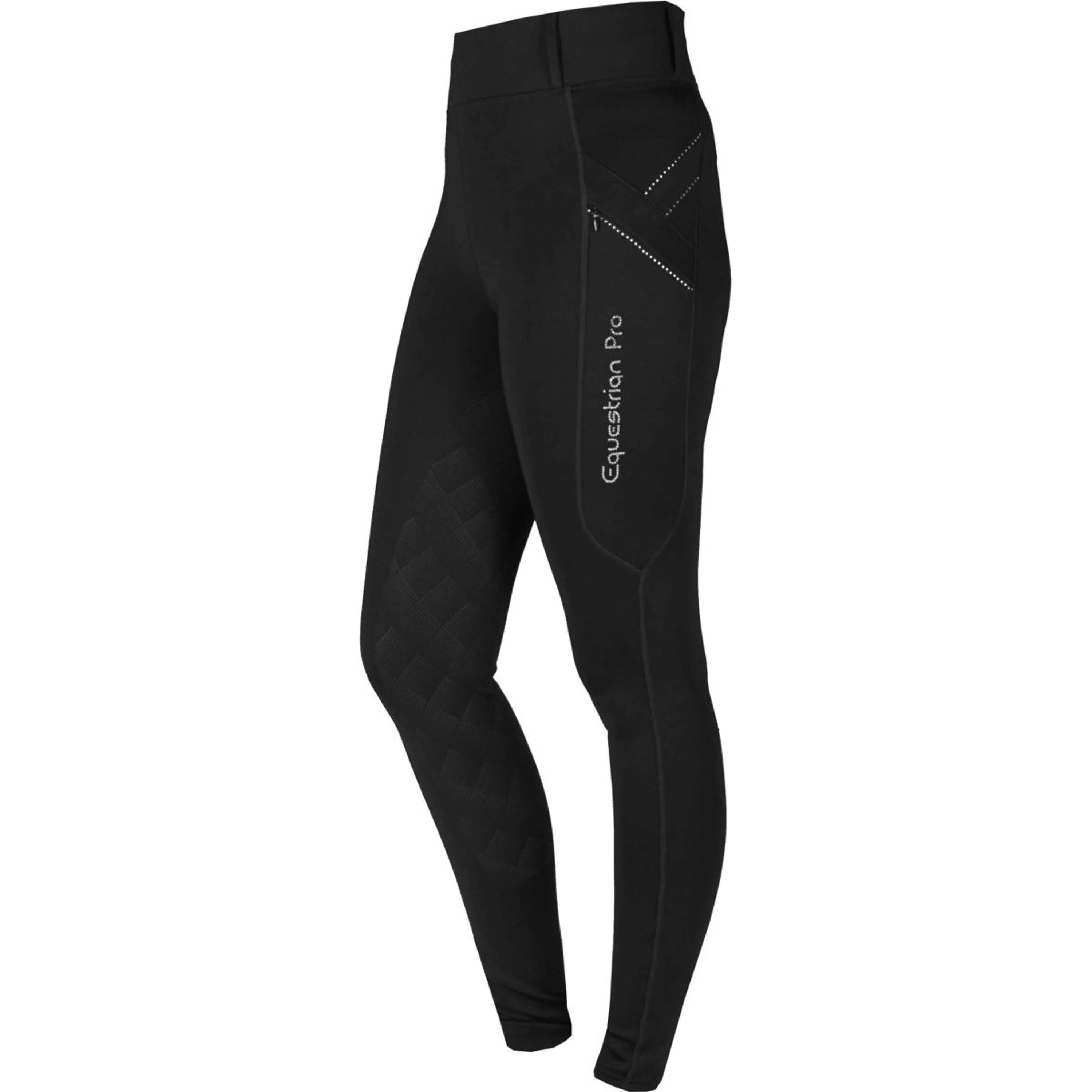 HORKA Leggings da Equitazione Momentum Nero - Image 2