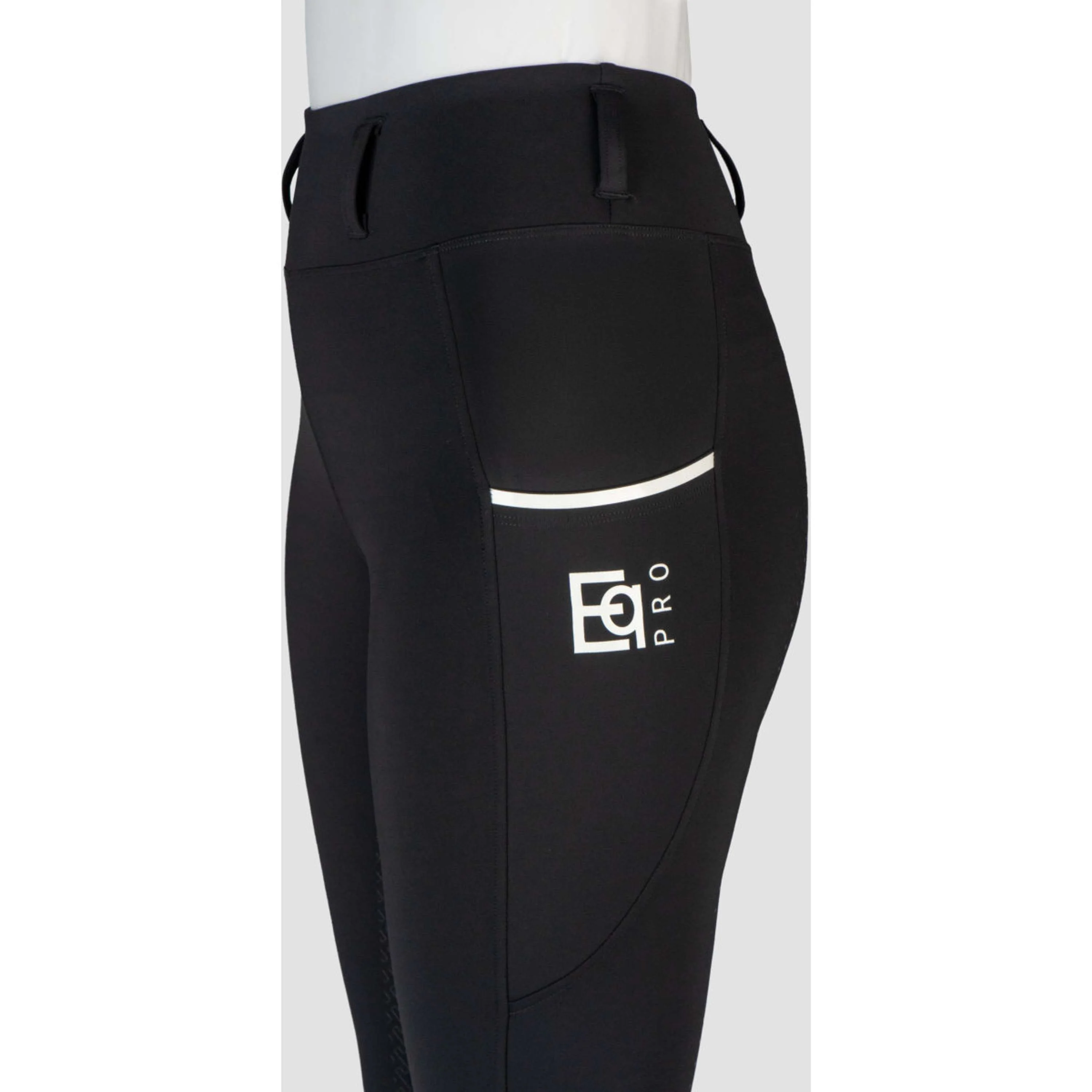 EQPRO Leggings da Equitazione Sofia Full Grip Nero - Image 4