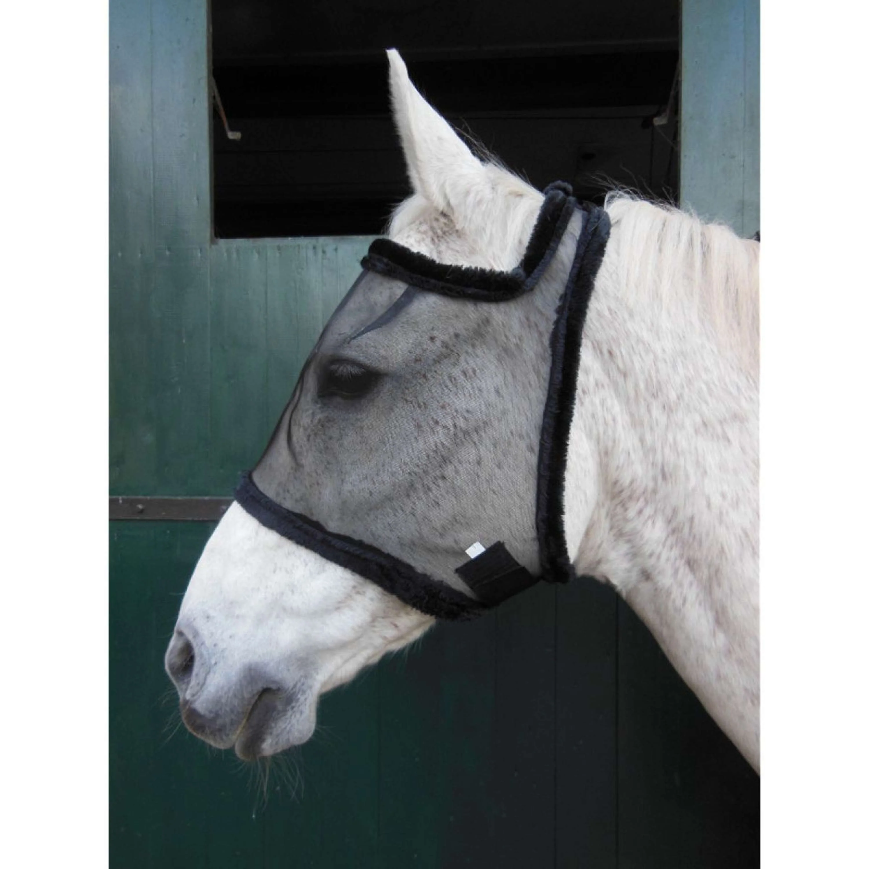 HORKA Maschera per Mosche Maglia Fine Nero
