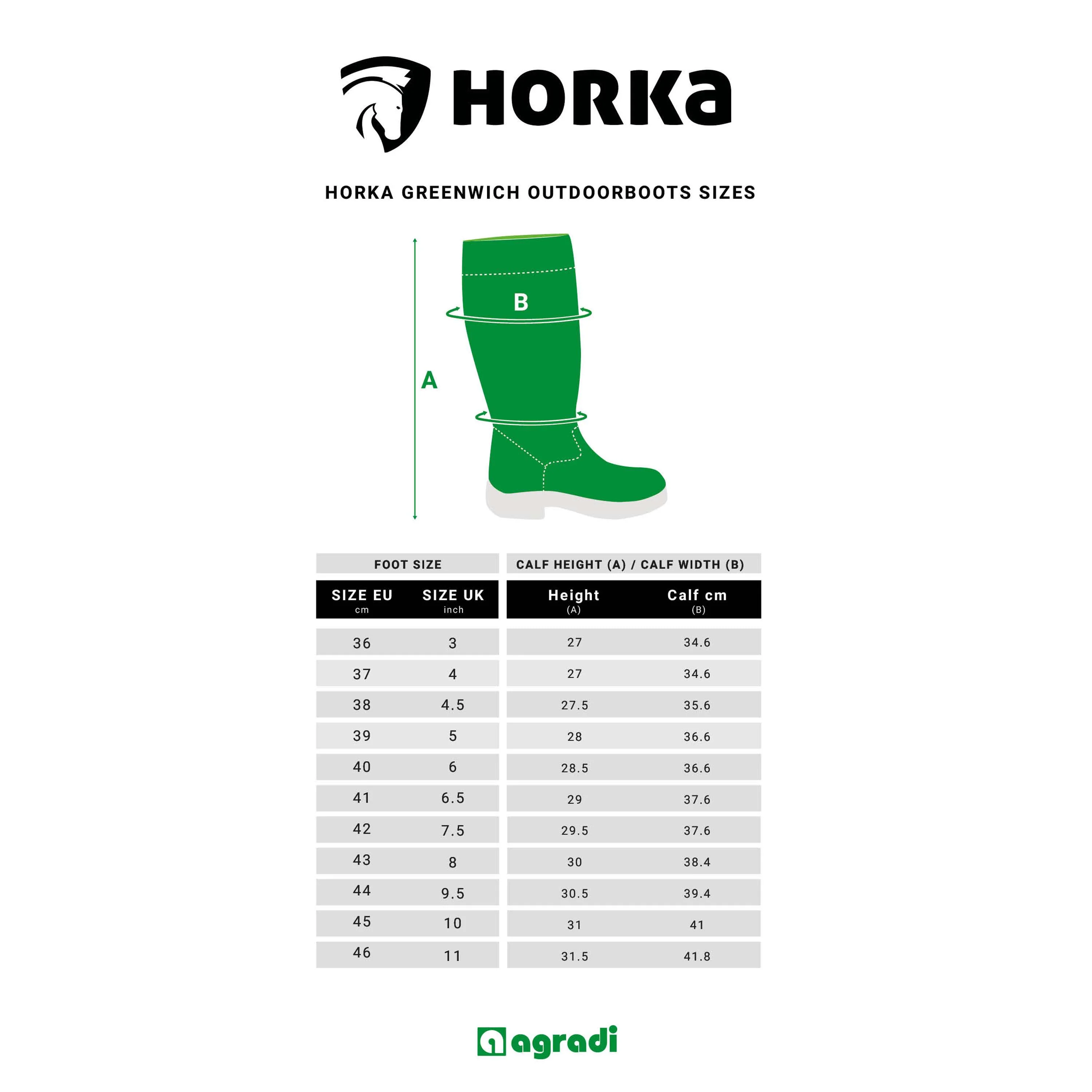 HORKA Stivali da Esterno Greenwich Corto Forest Green - Image 11