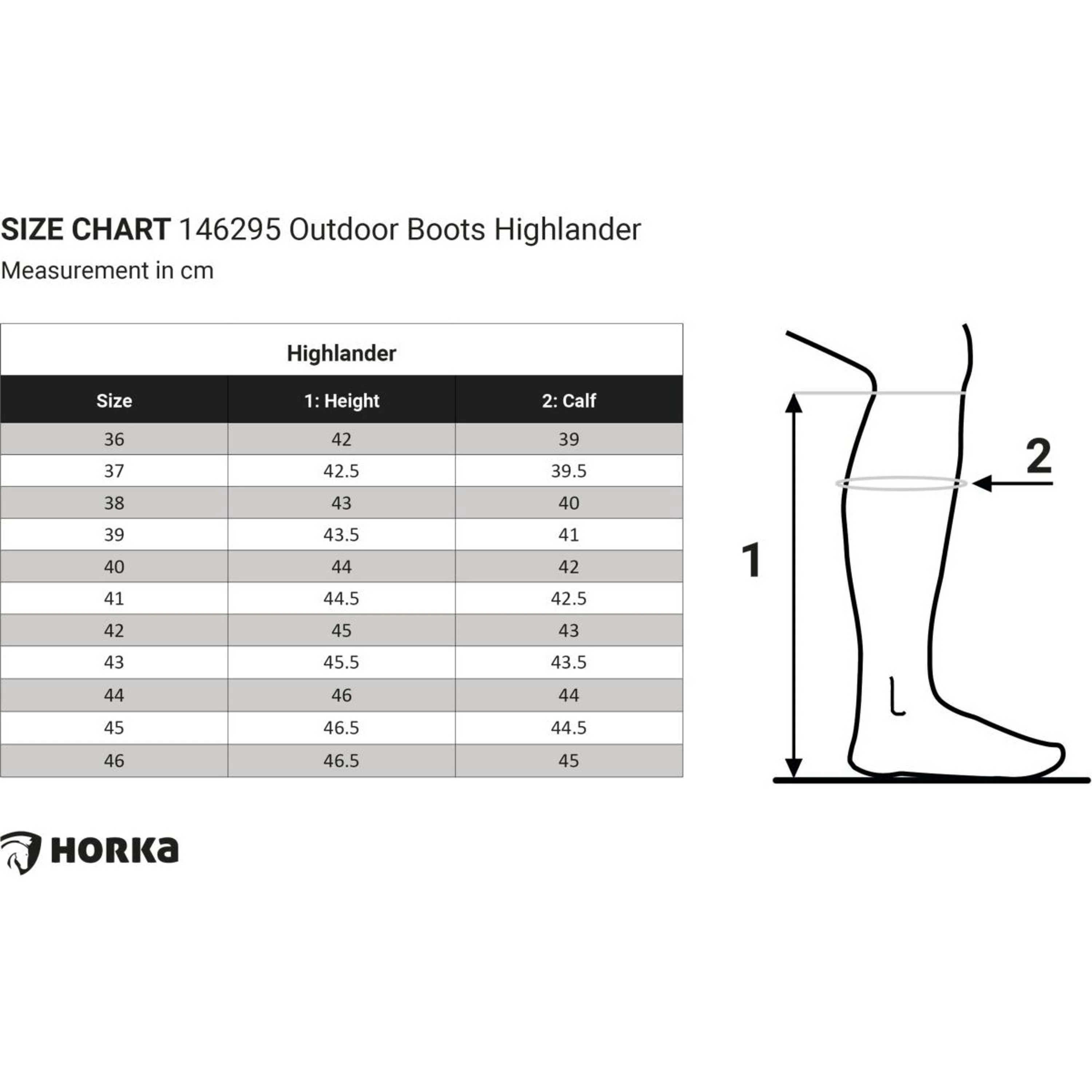 HORKA Stivali da Esterno Highlander Lang Forest Green - Image 11