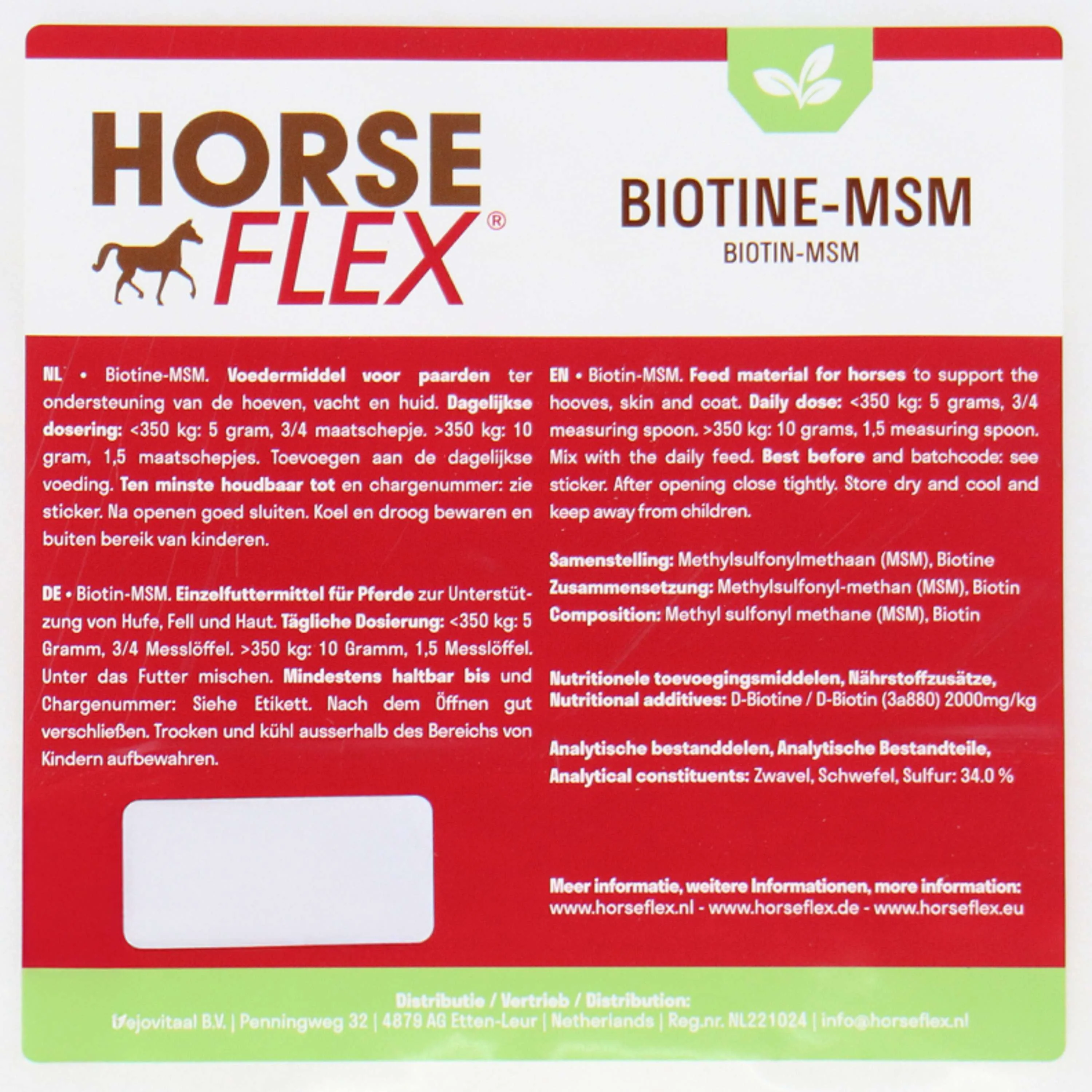 Horseflex Biotina-MSM - Image 3