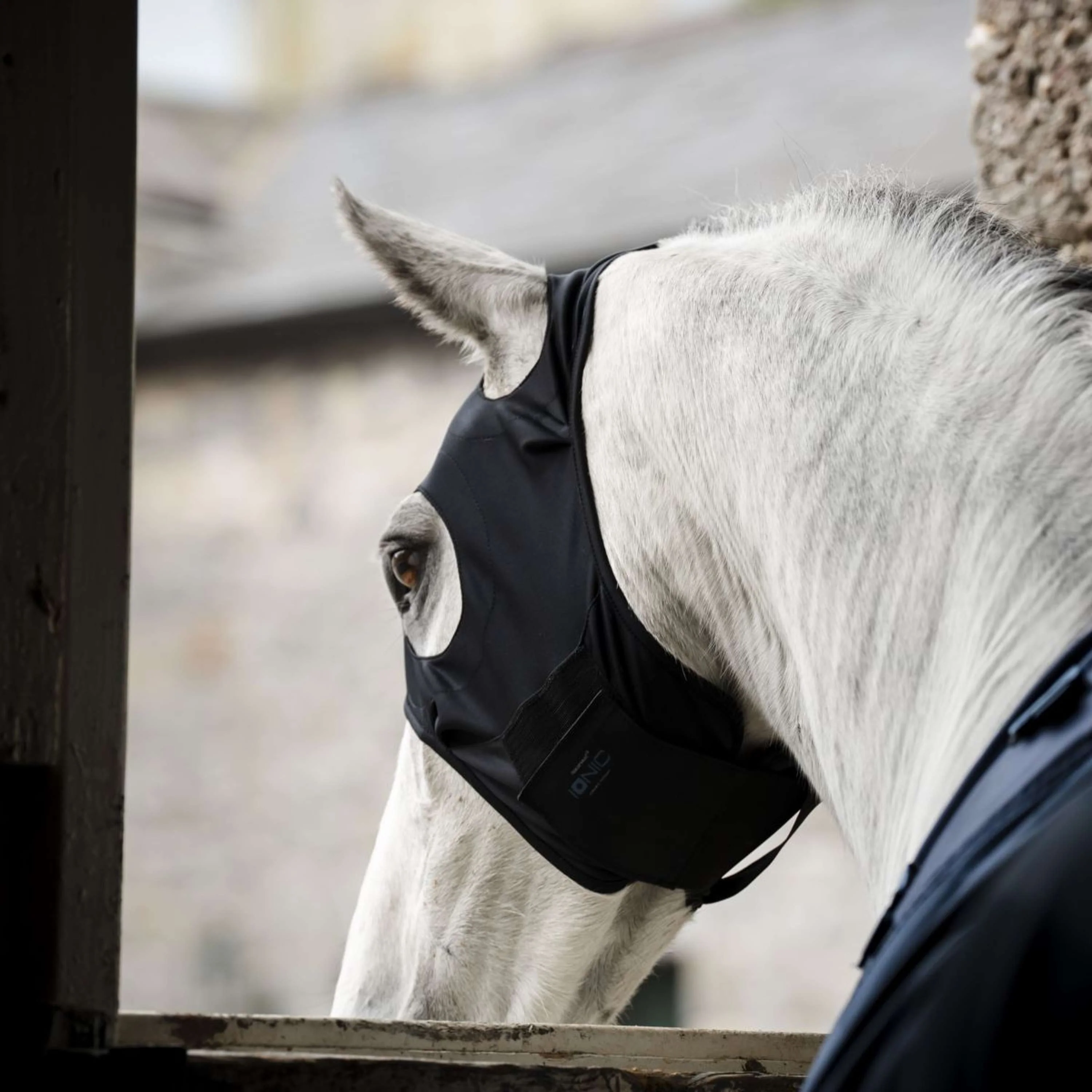 Horseware Calming Face Mask Ionic Nero - Image 2
