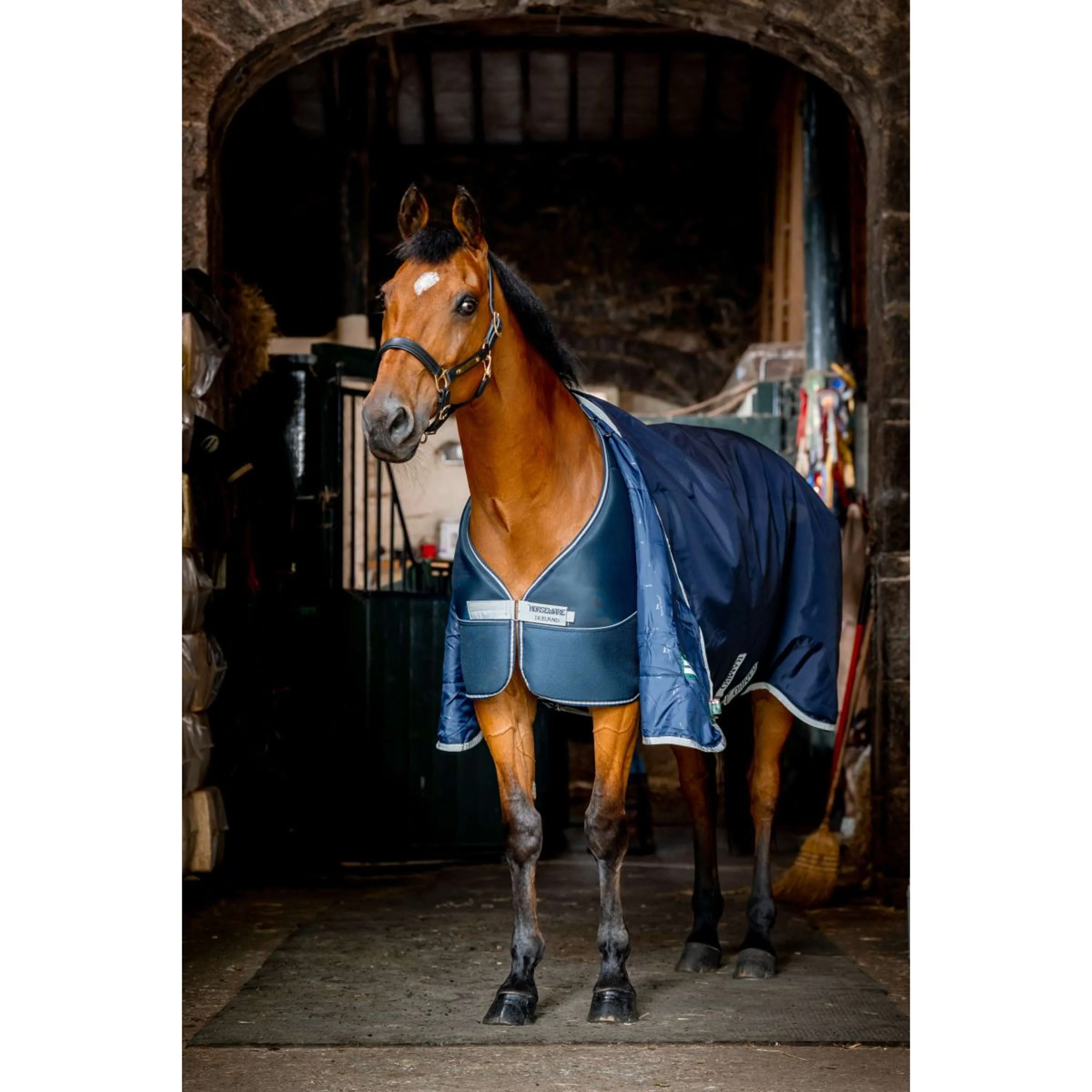 Horseware Dry Liner Blu marino/Argento - Image 2